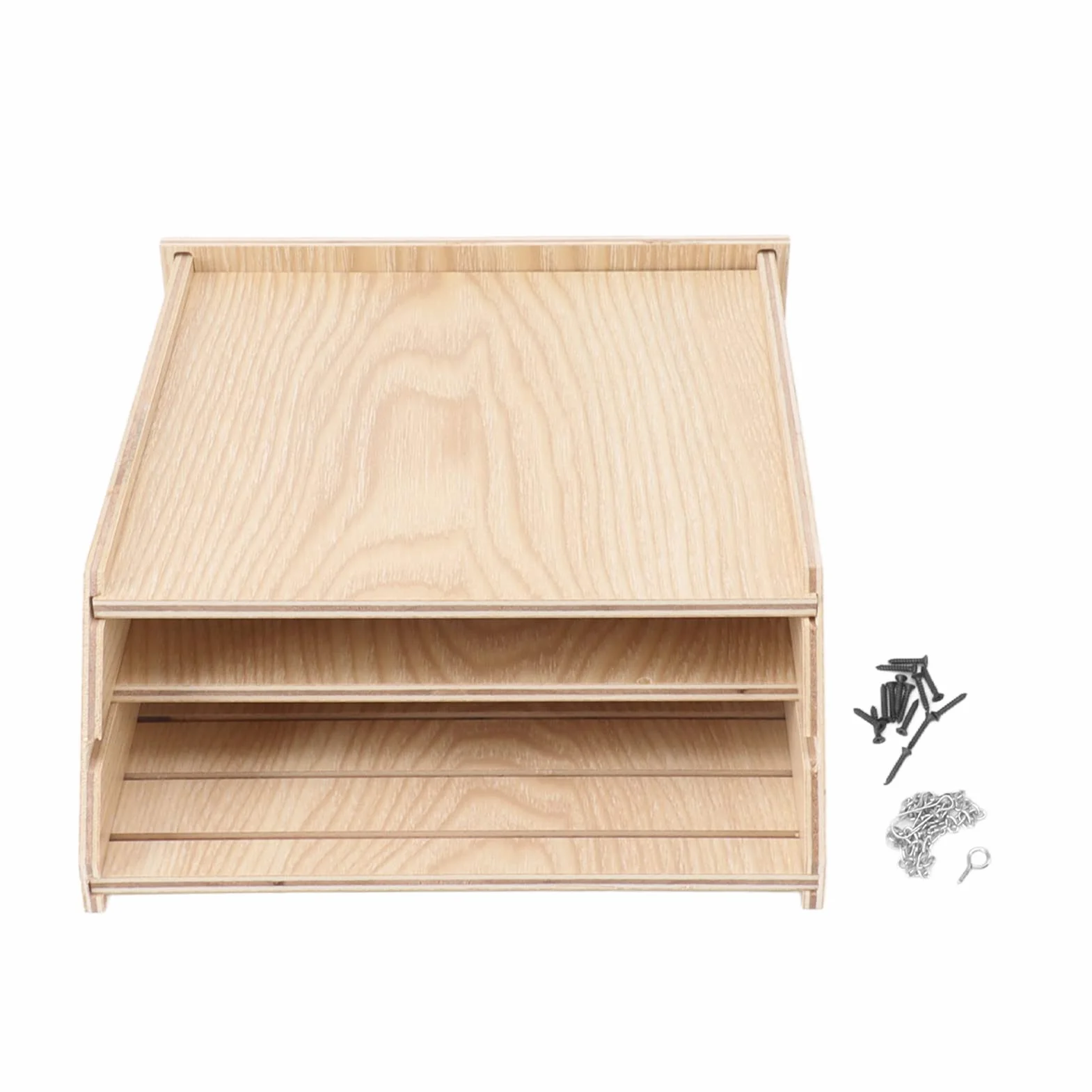 Fabater Maison en Bois pour Chauves-Souris, Abri Extérieur avec 2 Chambres