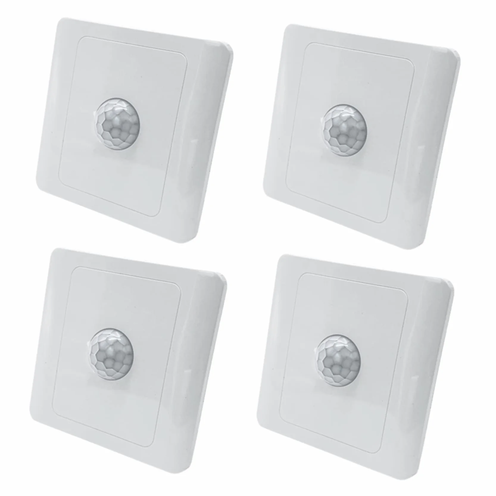 Interrupteurs à détecteur de mouvement infrarouge PIR 220 V pour éclairage LED Lot de 4