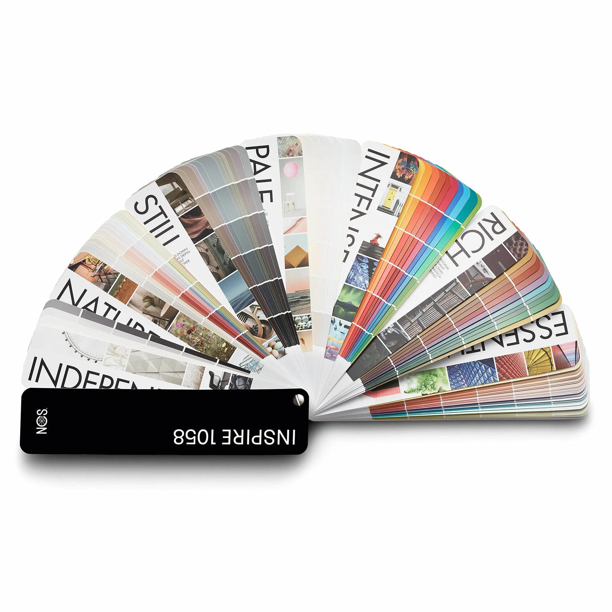 NCS Inspire 1058 Nuancier professionnel pour décoration intérieure, industrie du revêtement