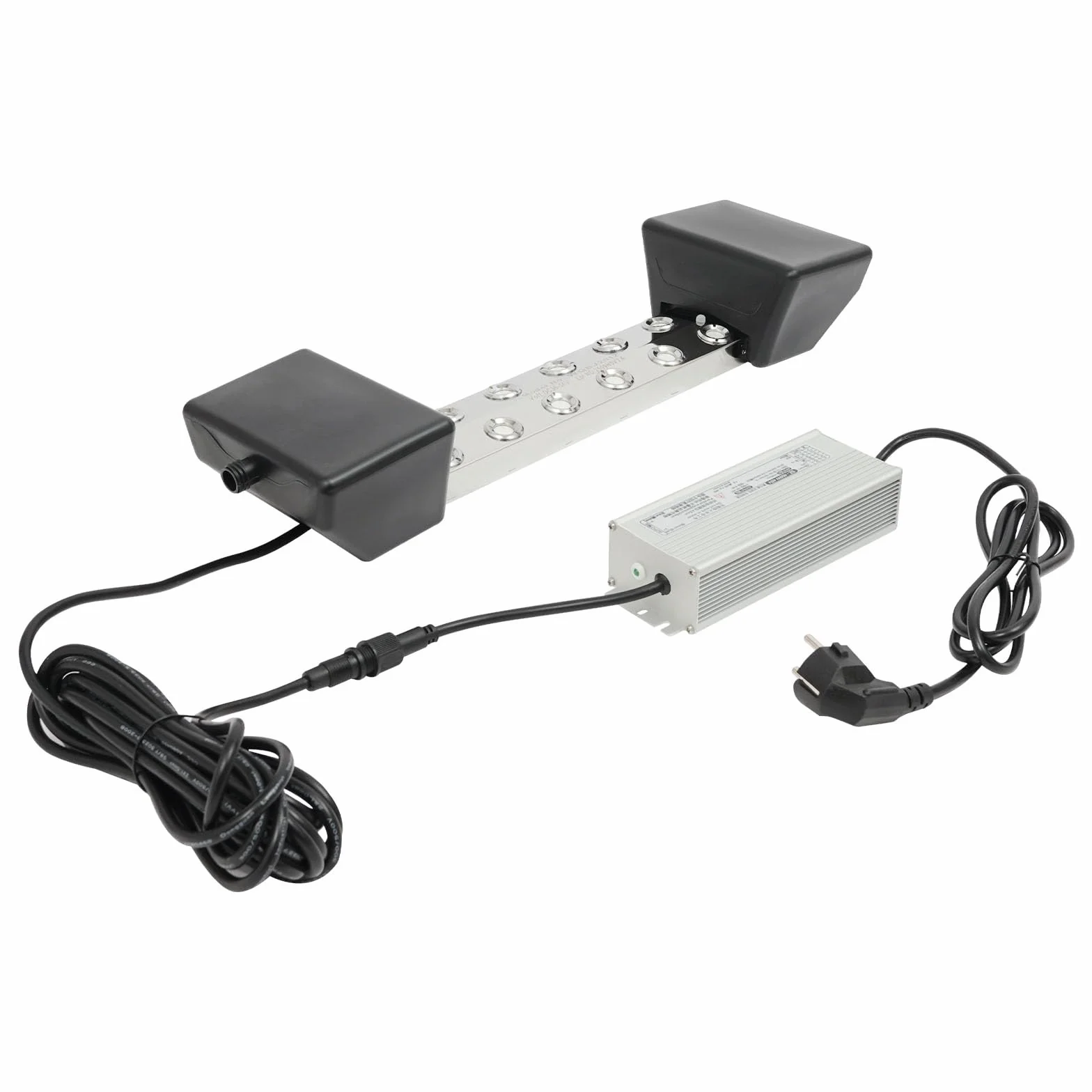 Générateur de brume à ultrasons 12 têtes 400 W 9 l/h Humidificateur d'air pour bassin jardin rocaille