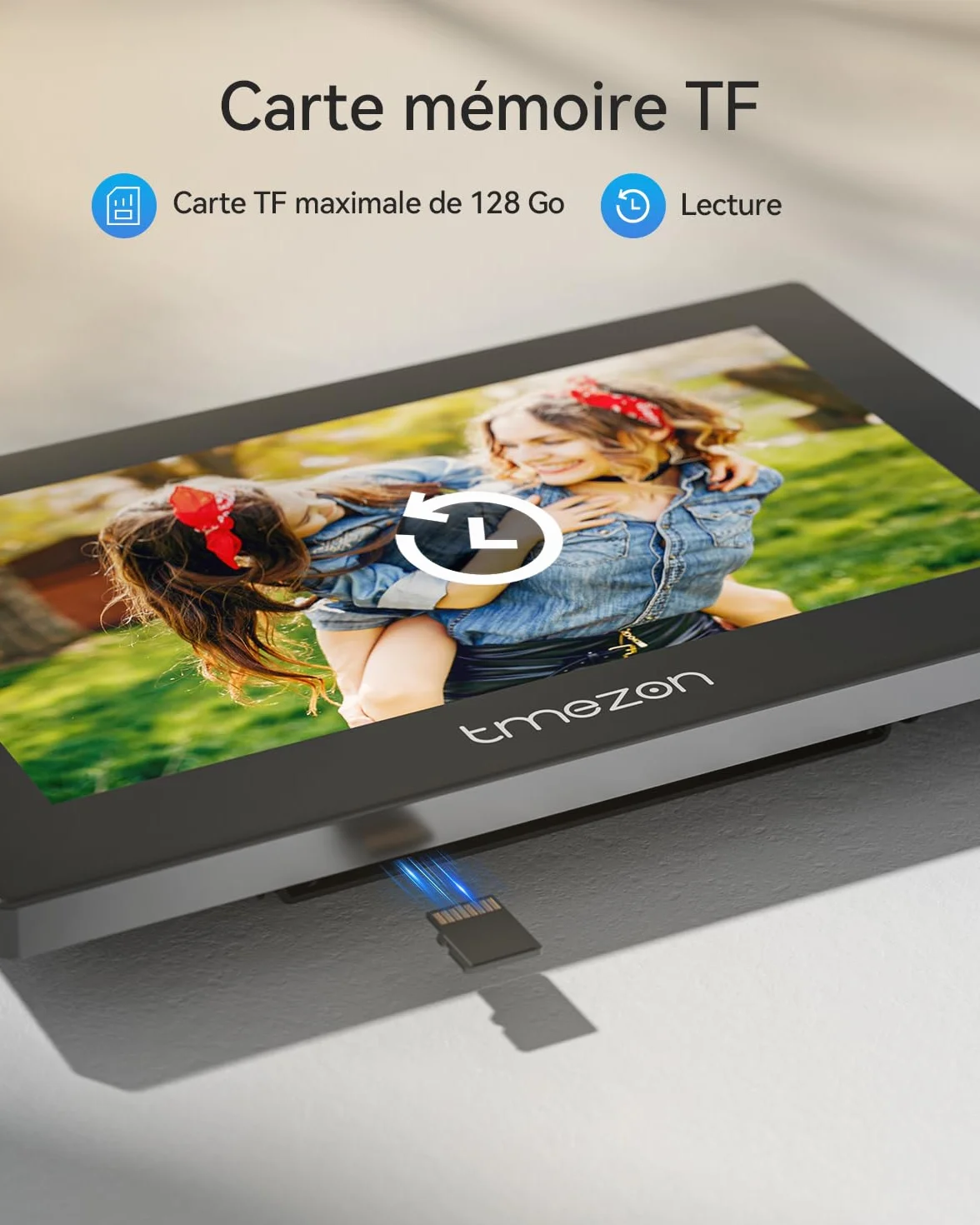 TMEZON M790 Visiophone Connecté Interphone Vidéo Filaire IP 7" Écran Tactile 1080P Sonnette Caméra Vision Nocturne
