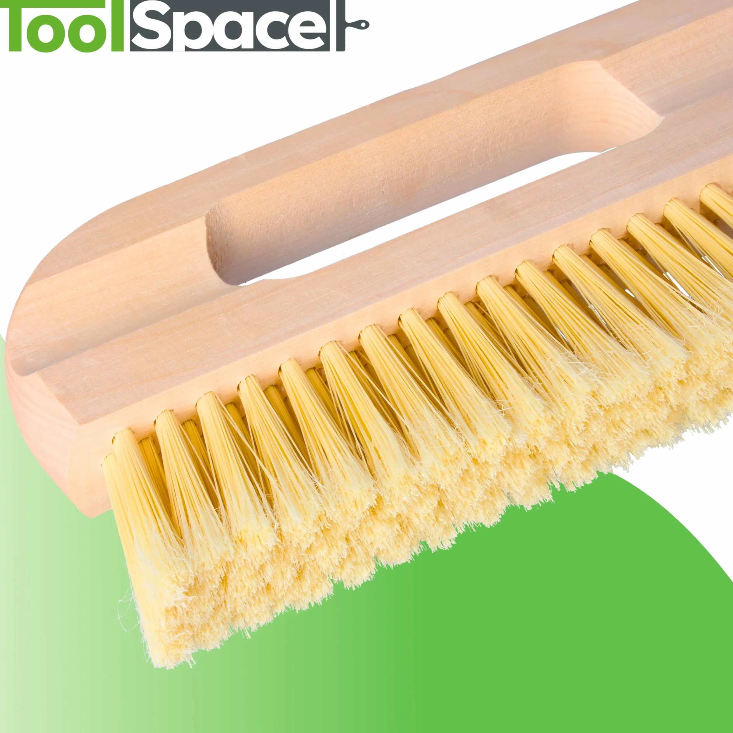 ToolSpace Brosse à Tapisser 30 cm Brosse Papier Peint à Maroufler Outil de Lissage Manche en Bois