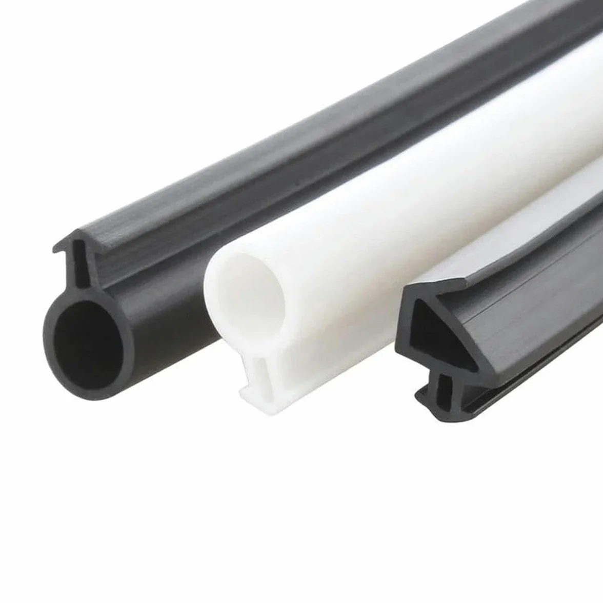 Bande d'étanchéité en silicone pour portes et fenêtres, alliage d'aluminium, 5M, insonorisée, coupe-vent, étanche