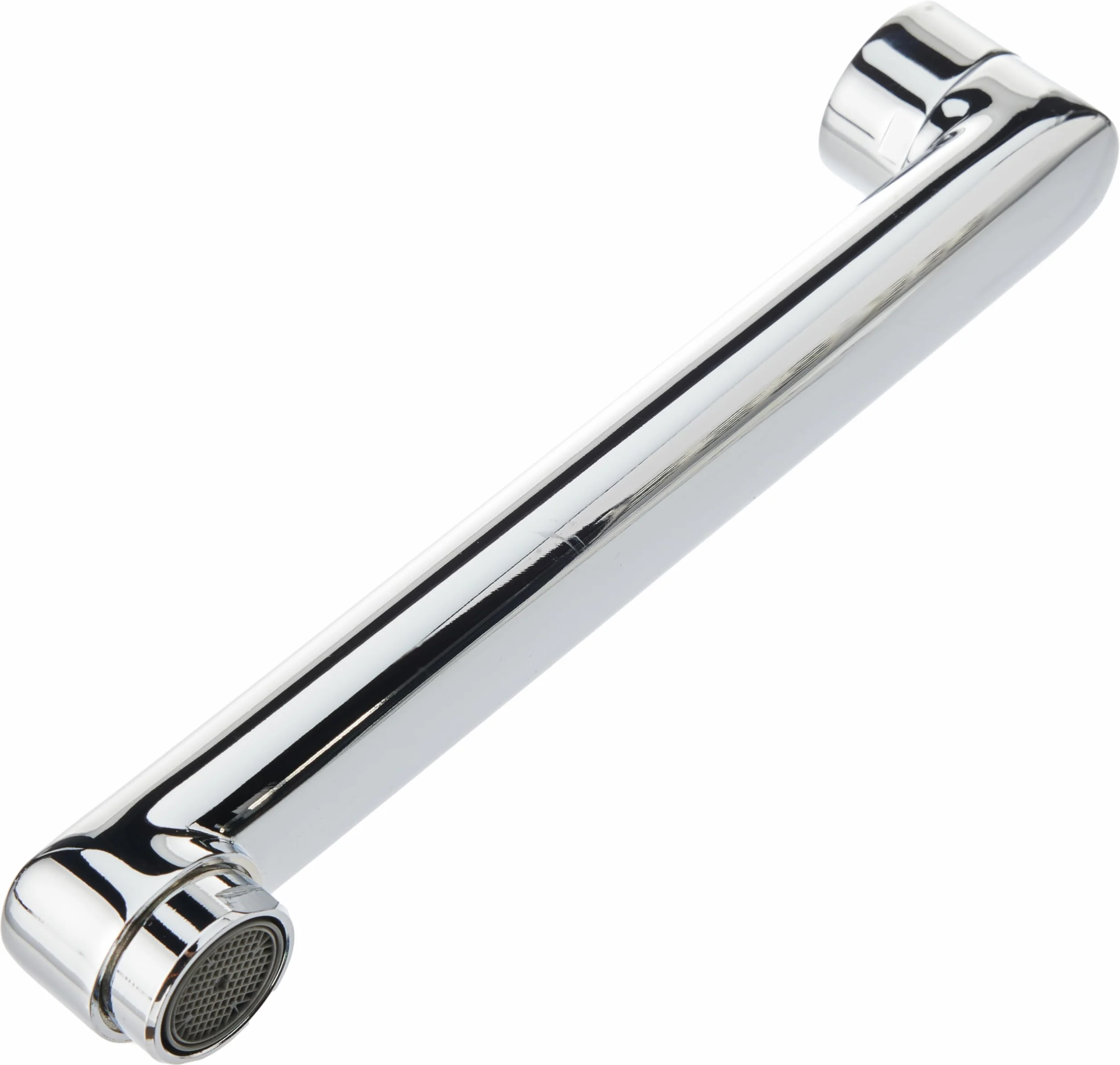 Robinet pivotant mural laiton chromé 25 cm
