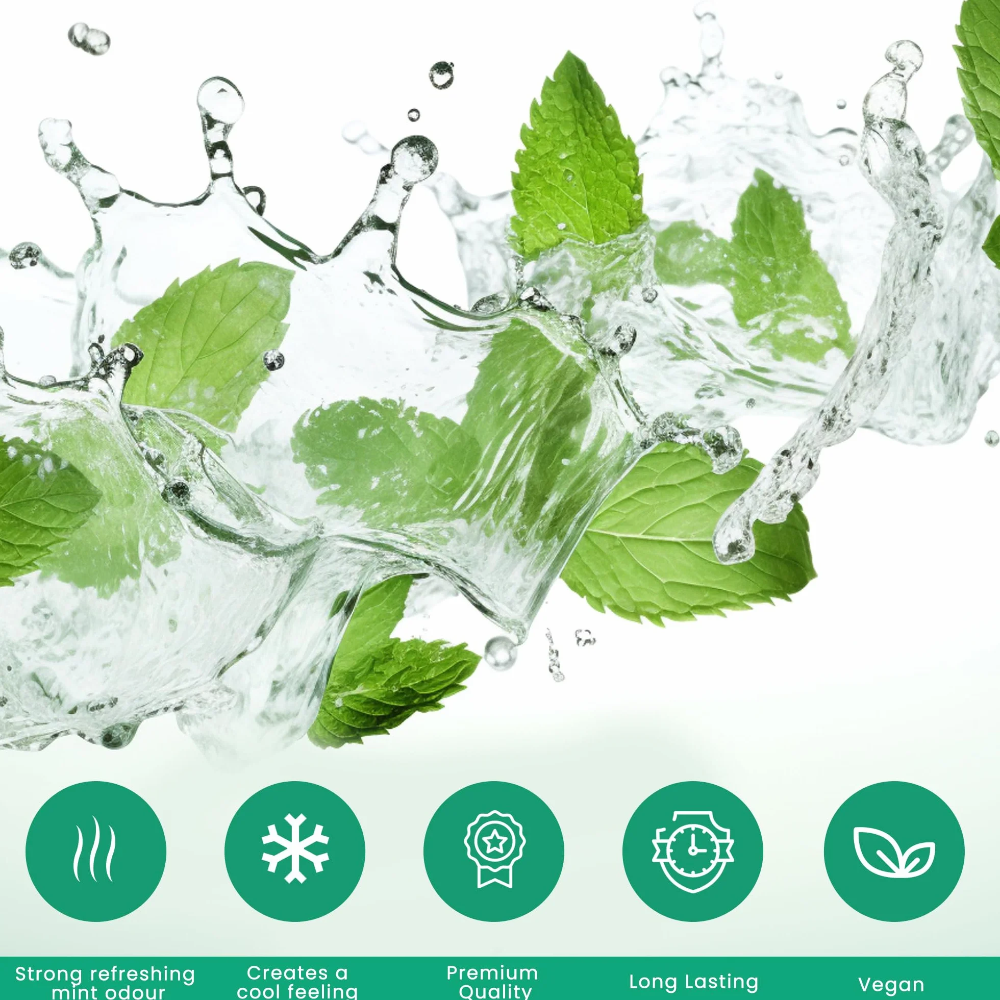 Cristaux de Menthol 100gr Menthe 100% Naturelle Rafraîchissant Cosmétique Sauna Infusion