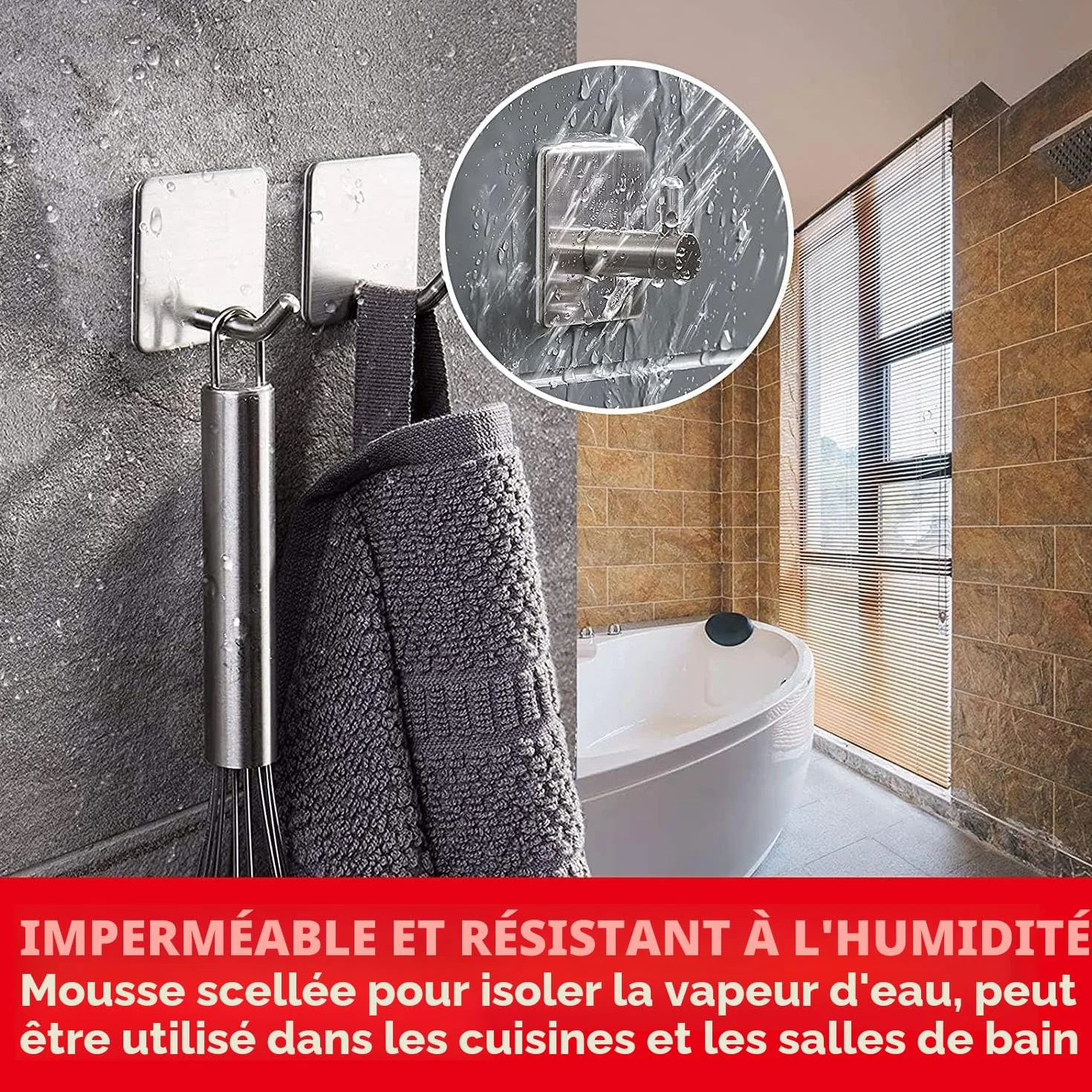 3M VHB Ruban adhésif double face extra fort en mousse acrylique résistant à l'eau et hautes températures 5 mm x 3 m