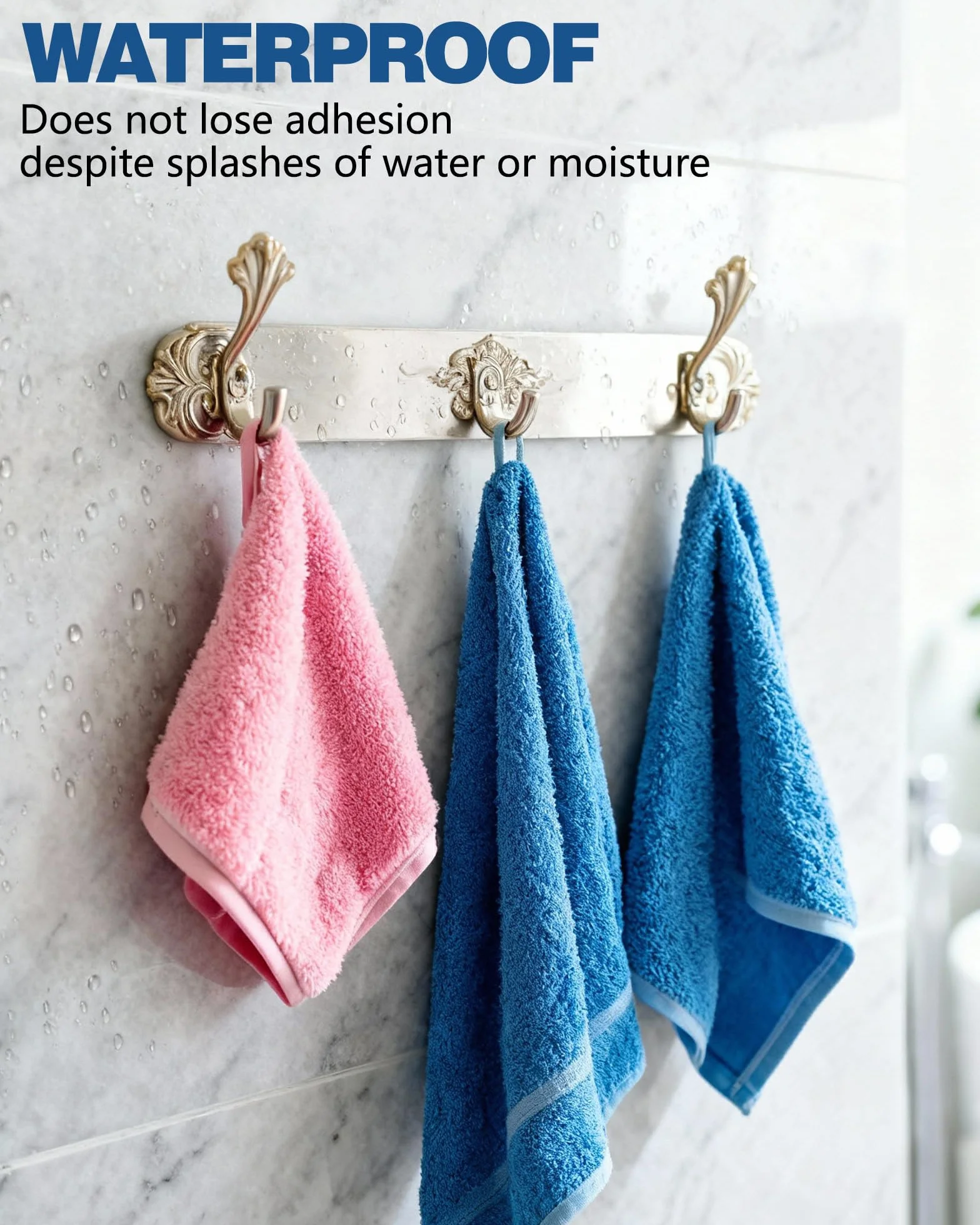 Adhésif Double Face Extra Fort 50 Pièces Mousse Autocollant Imperméable pour Maison Bricolage