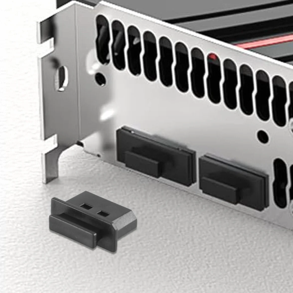 Caches de protection DisplayPort femelle DP, lot de 10, anti-poussière