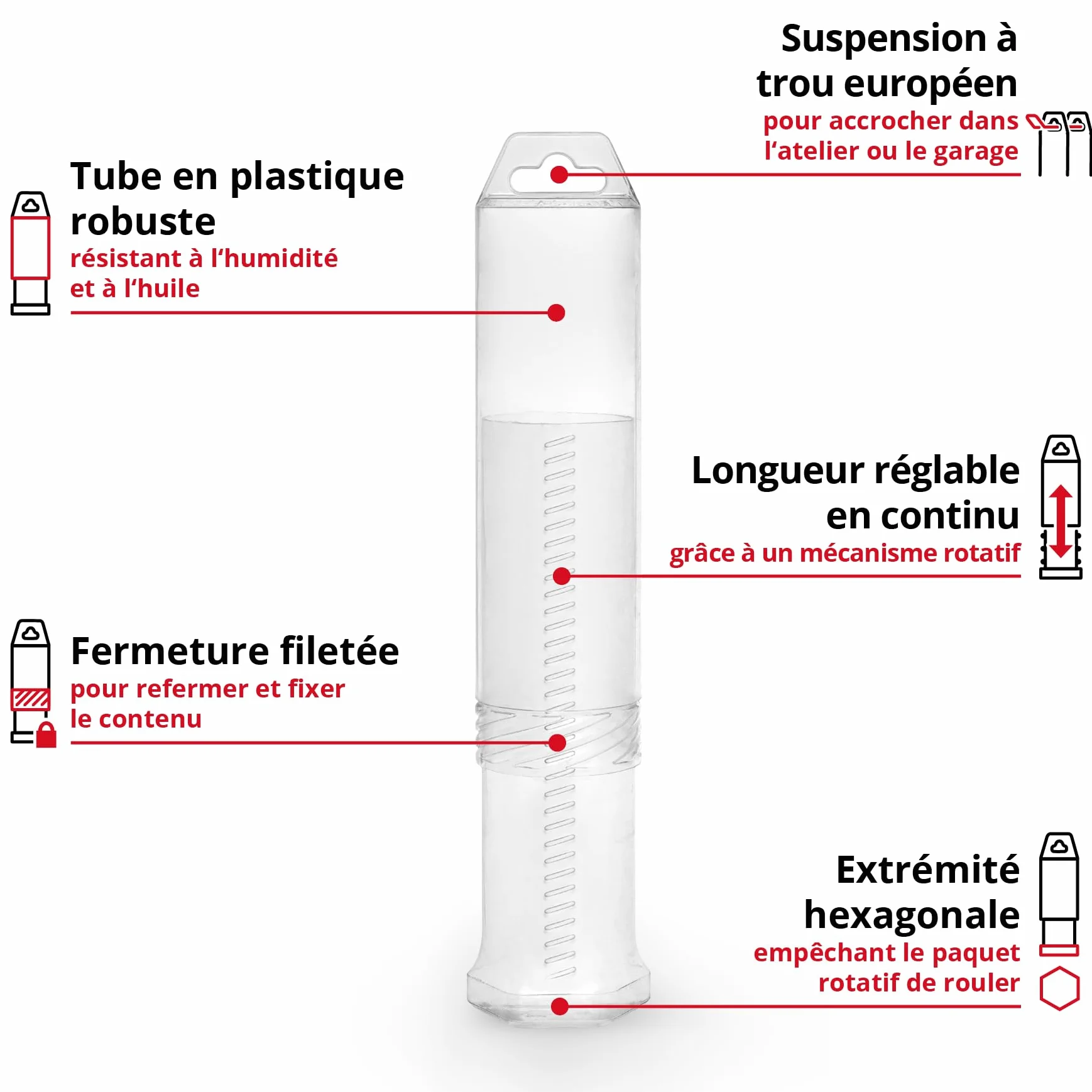 Original Einhell 7 pièces SDS Plus foret marteau 160 mm acier à outils 40Cr plaquette métal dur quatre tranchants