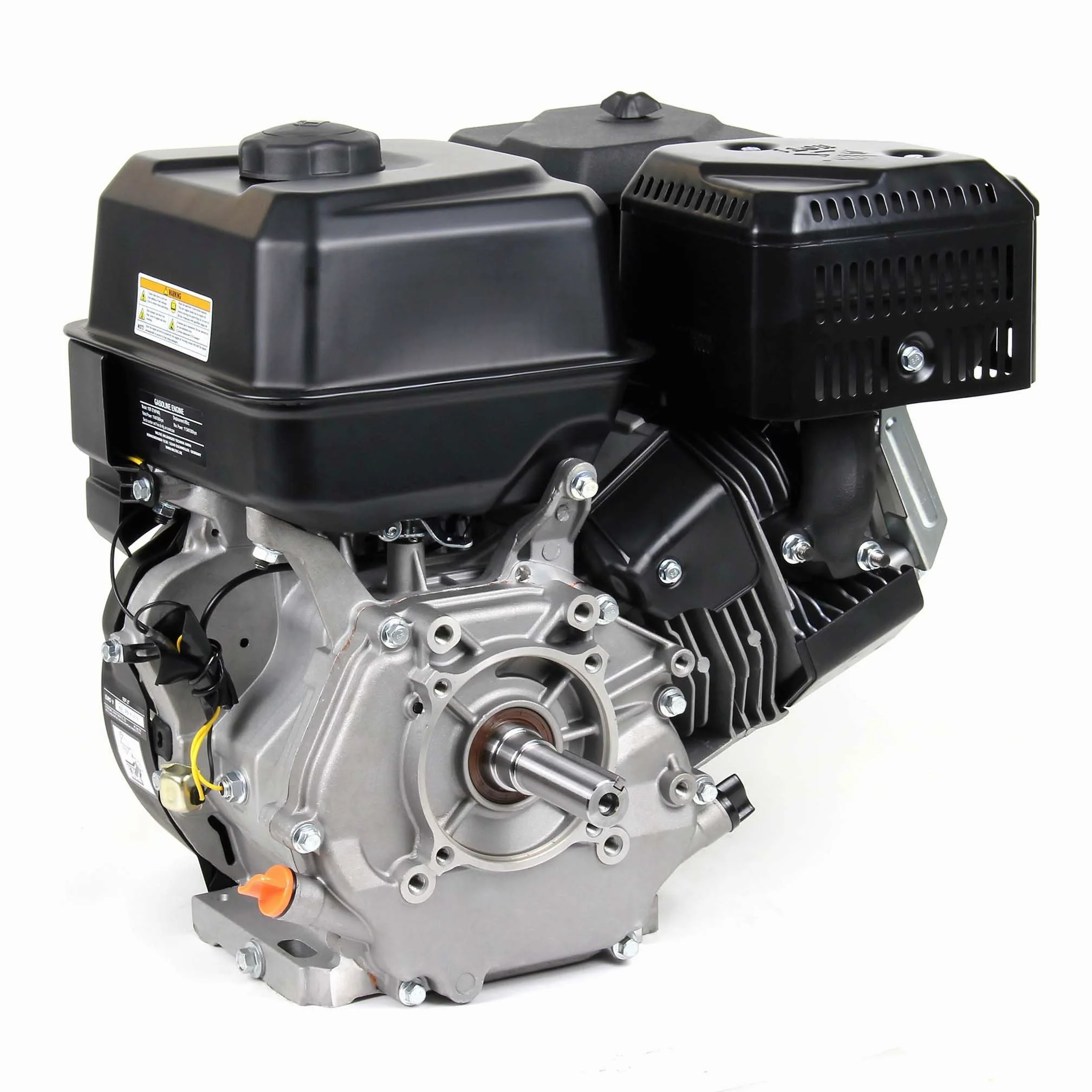 Wiltec LIFAN KP460 Moteur Essence 25mm 15,6 CV Monocylindre Plaques vibrantes et Machines de construction Engins de chantier Moteur 4 temps refroidi par air