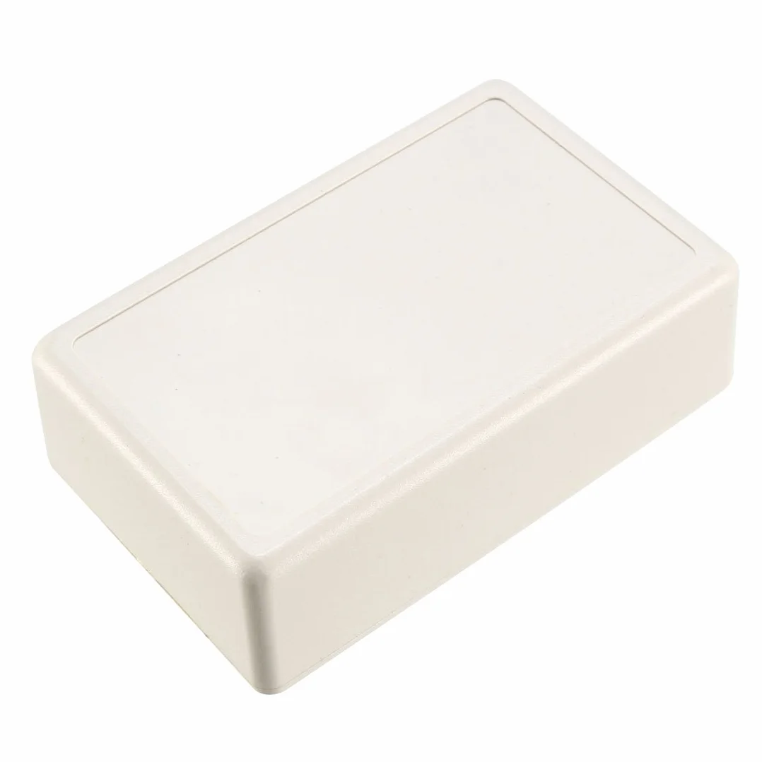 Boîtier jonction plastique électrique 80x50x26mm Beige 2pcs