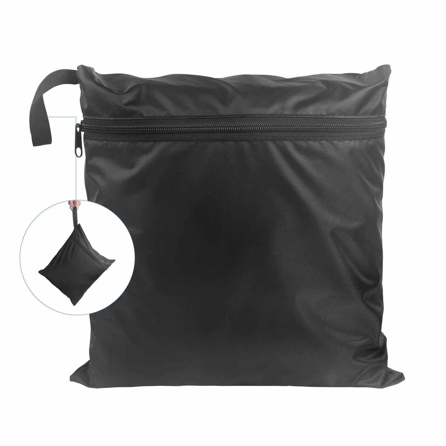 Housse de protection pour canapé de jardin 2 places imperméable anti-UV 160 x 99 x 61/89 cm