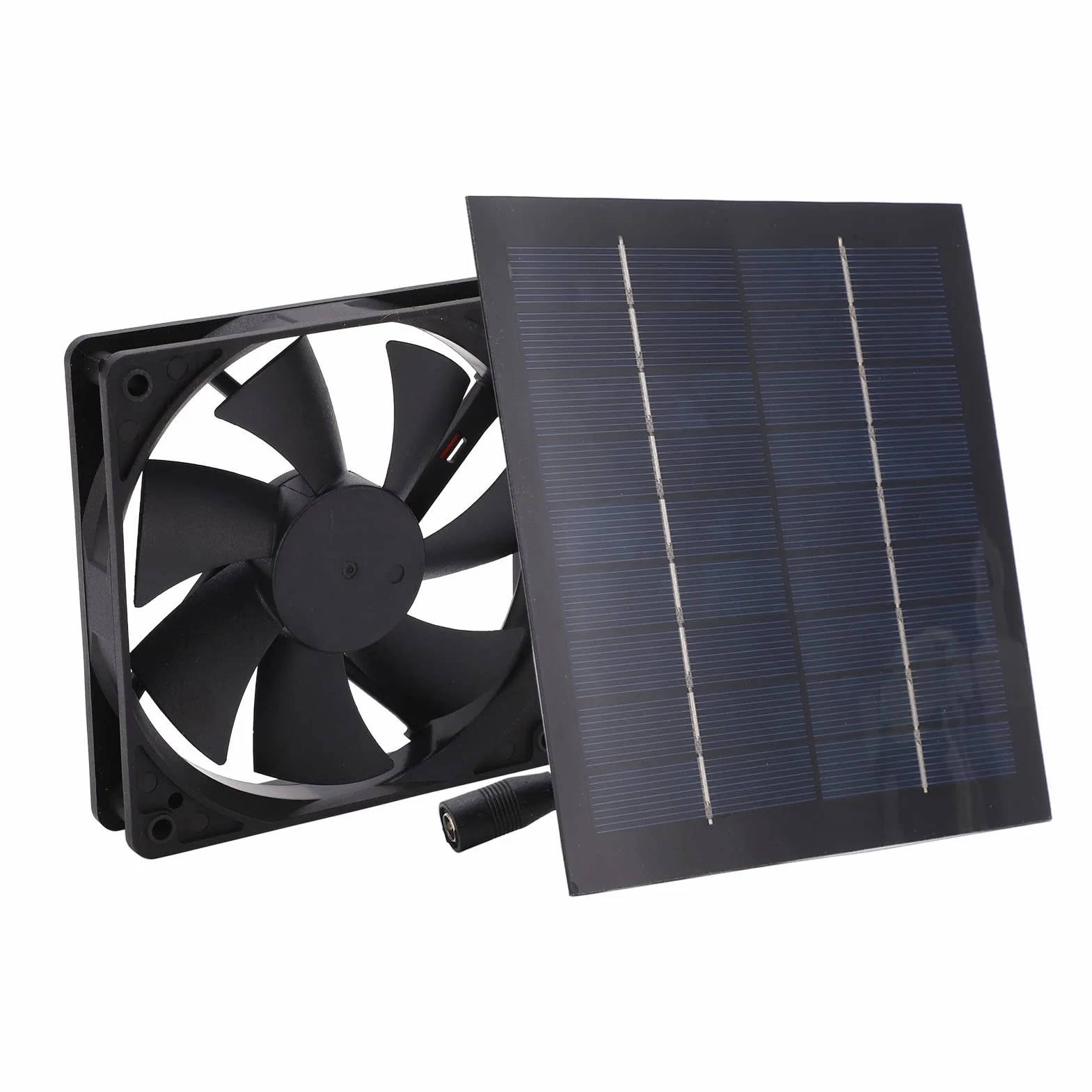 Ventilateur D'extraction Solaire 20W IP65 étanche Mini Universel