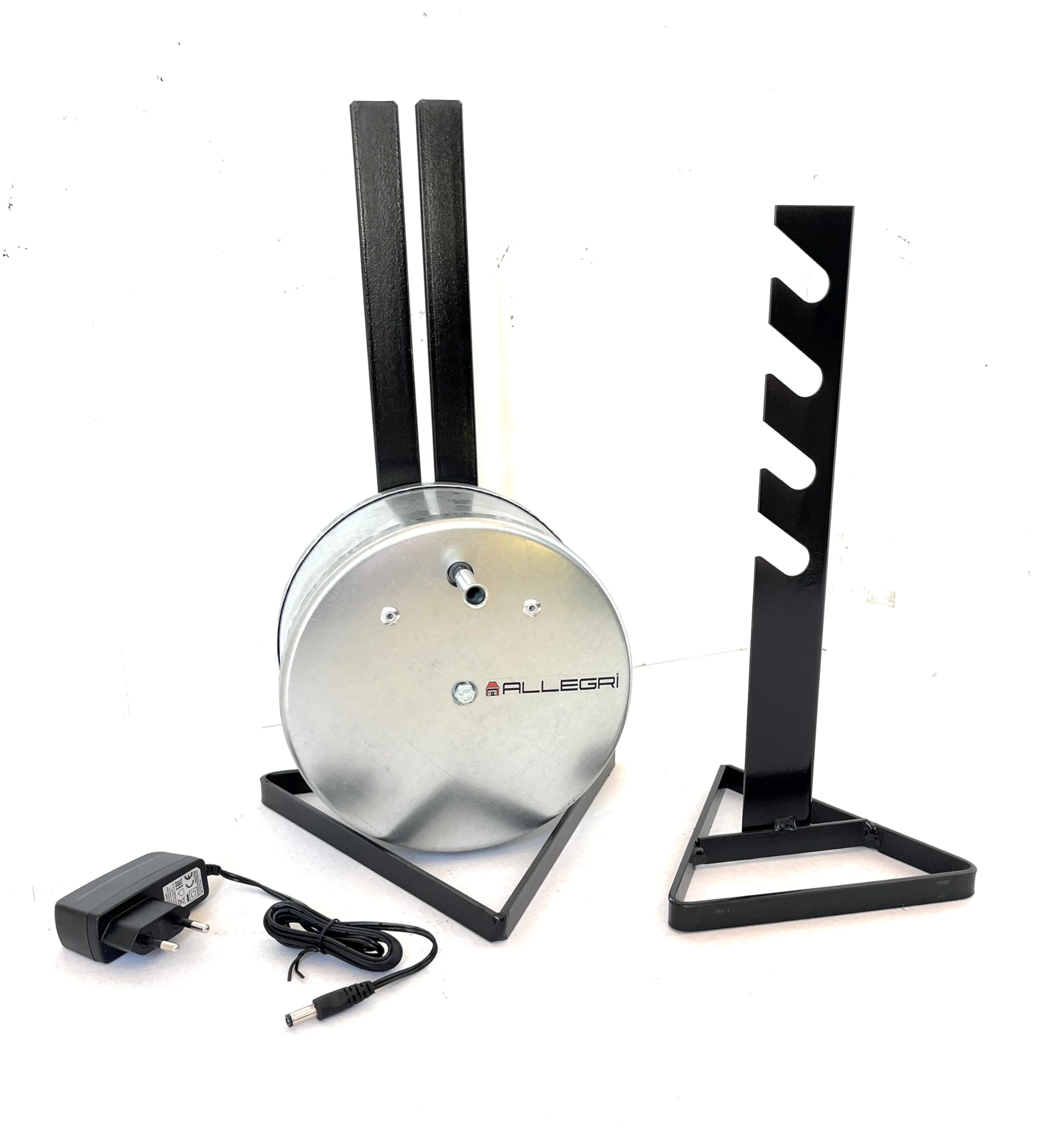 Tournebroche électrique plus avec broche acier inoxydable Assiette Cm 95 Paire fermacarne inoxydable Grille Broche 50 x 22