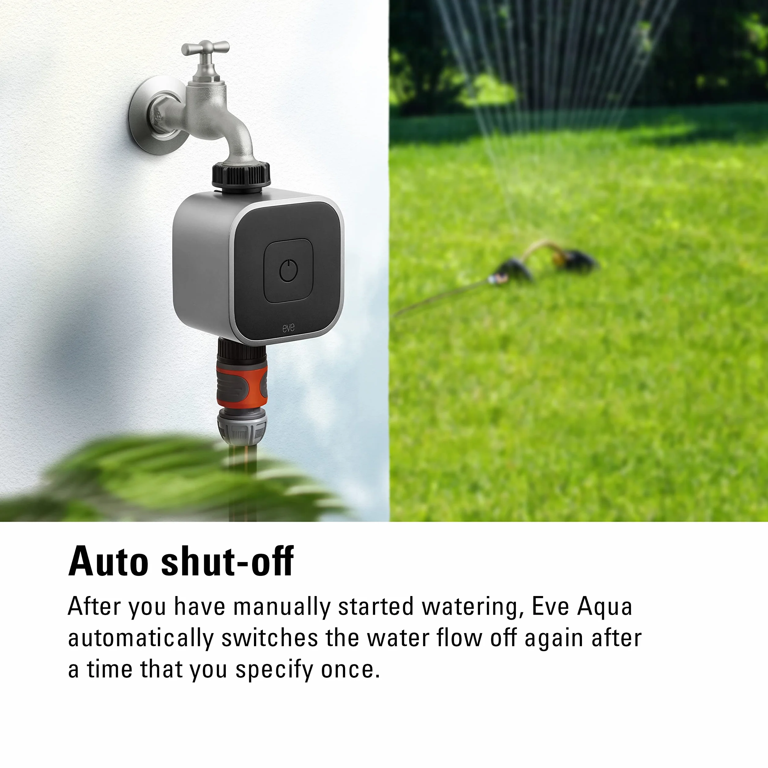 Eve Aqua contrôleur d'eau intelligent HomeKit Apple Siri Bluetooth Thread