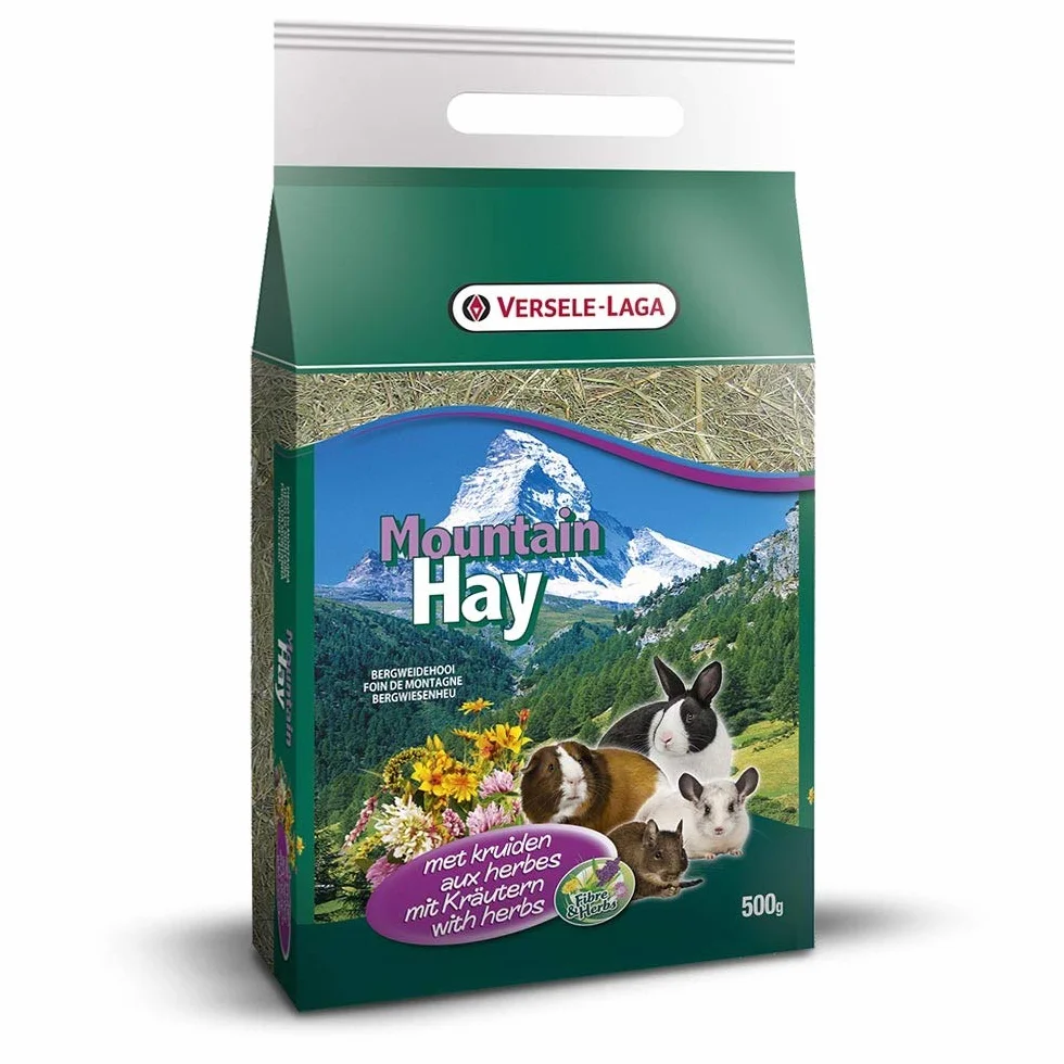 Versele Laga - Foin De Montagne - Mountain Hay - Aux Herbes - 500 G