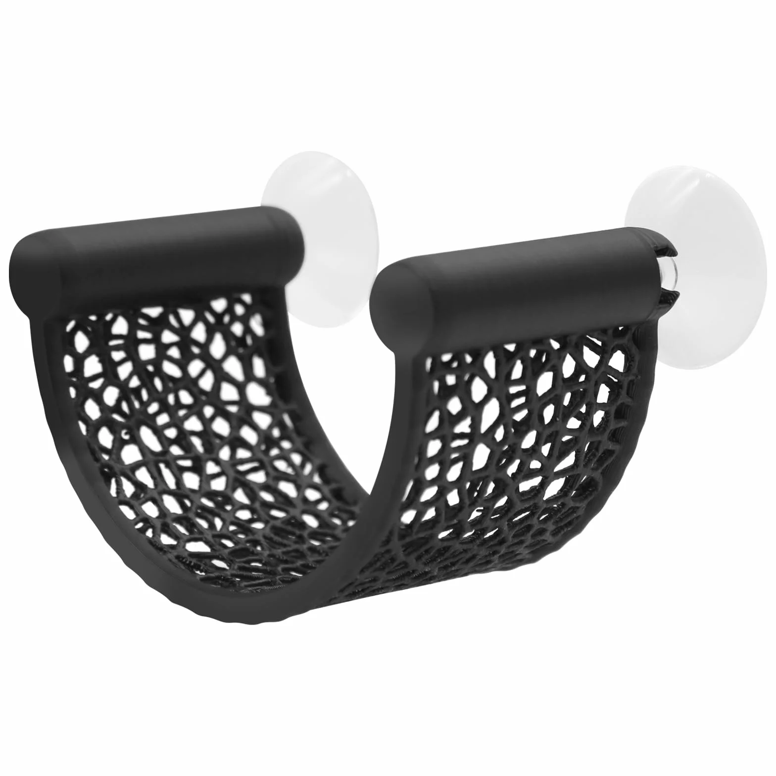Lot de 1 hamacs pour Betta – Reposoir Flottant en Forme de U avec Ventouse – Décoration d'aquarium pour Petits bacs – Accessoires pour Aquariums de Table (Betta, crevettes) – Noir