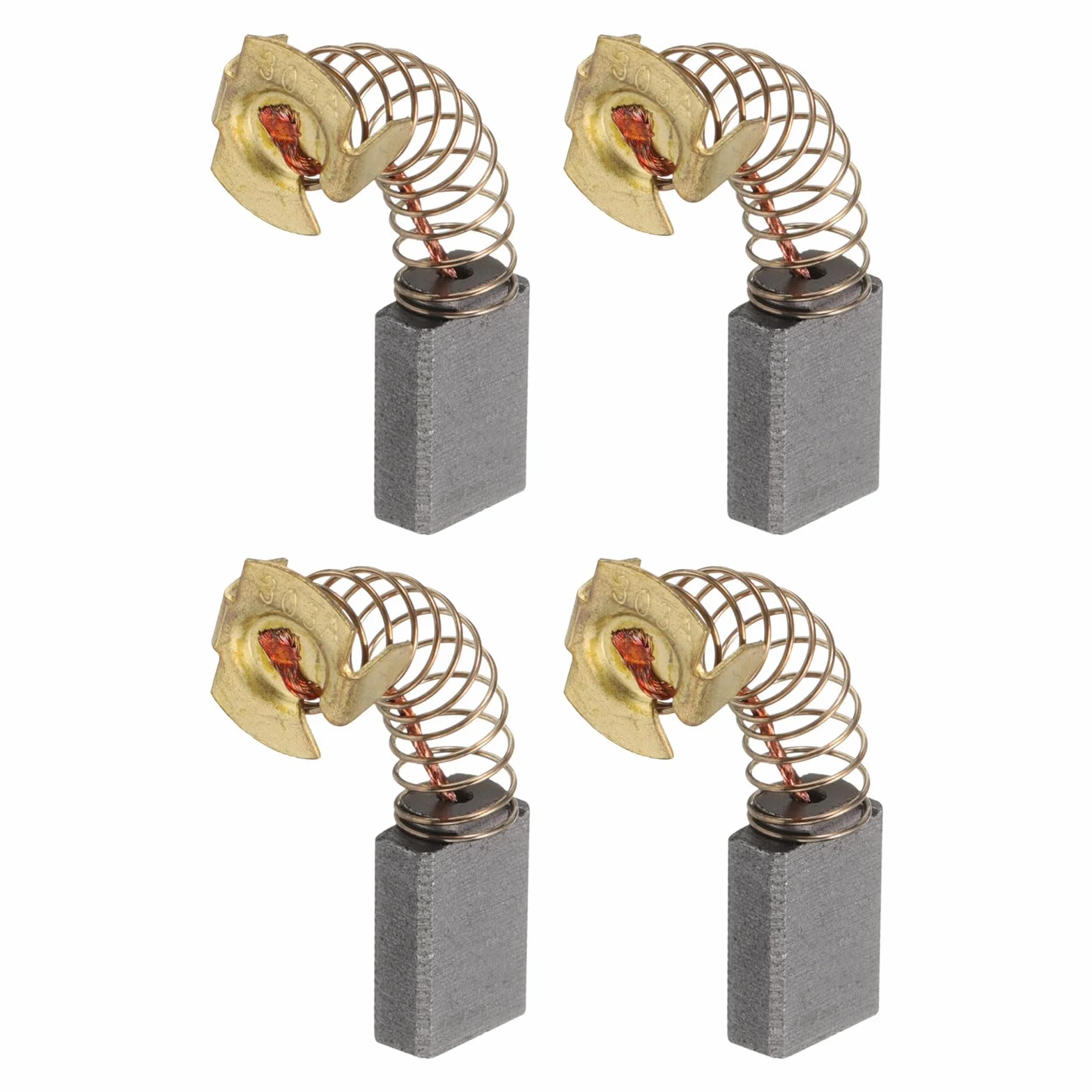 QUARKZMAN 4pcs Balai De Charbon 16mm x 10mm x 5mm Pour Meuleuse 303# Pièce De Remplacement Moteur Électrique