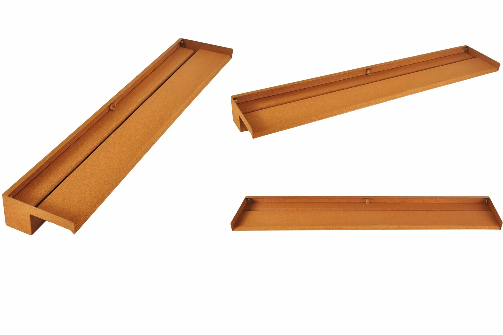 Köhko Cascade Alberta 45 cm Acier Corten Aquafall Jeu d'eau