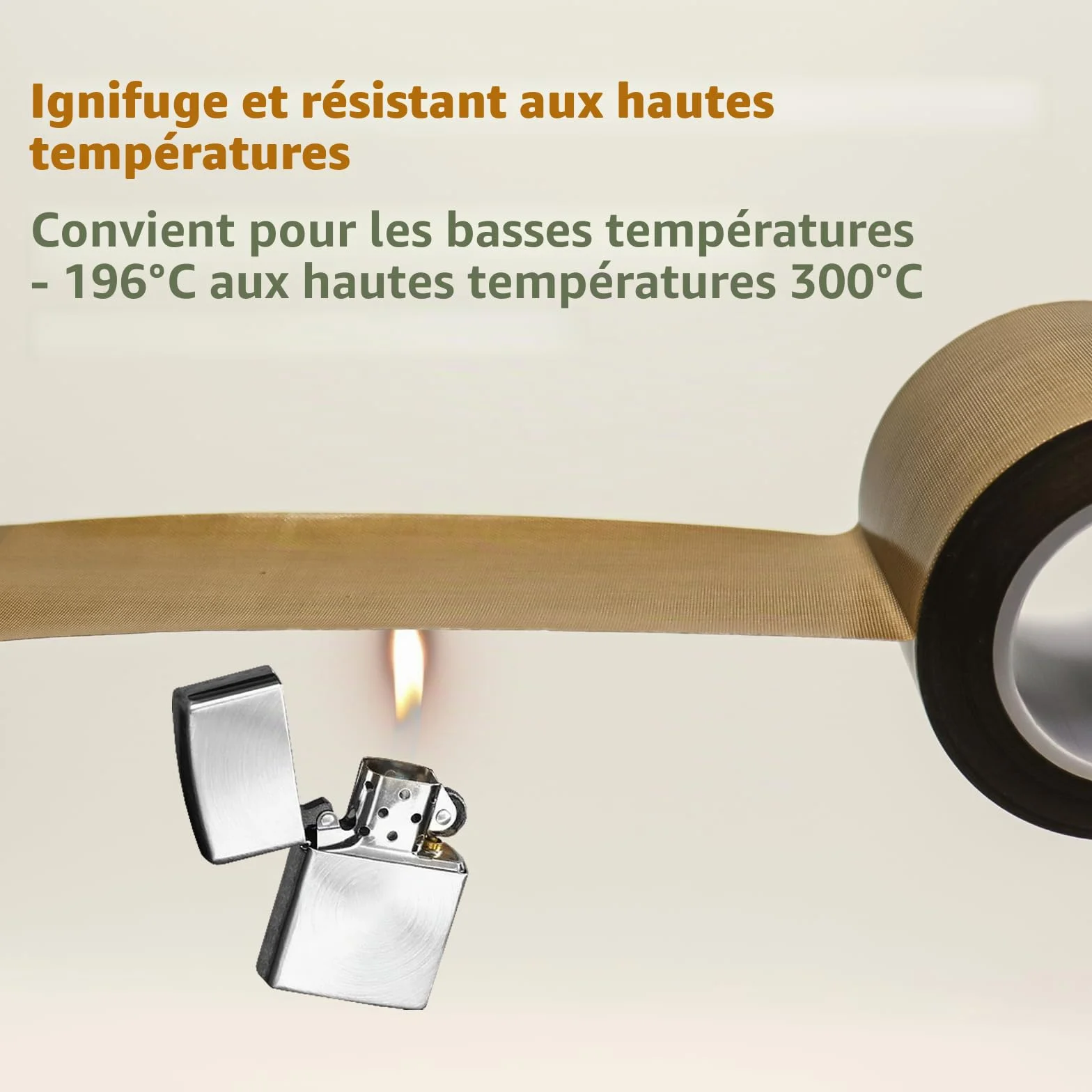 Ruban Adhésif PTFE Haute Température 10 mm x 10 m pour Machine sous Vide