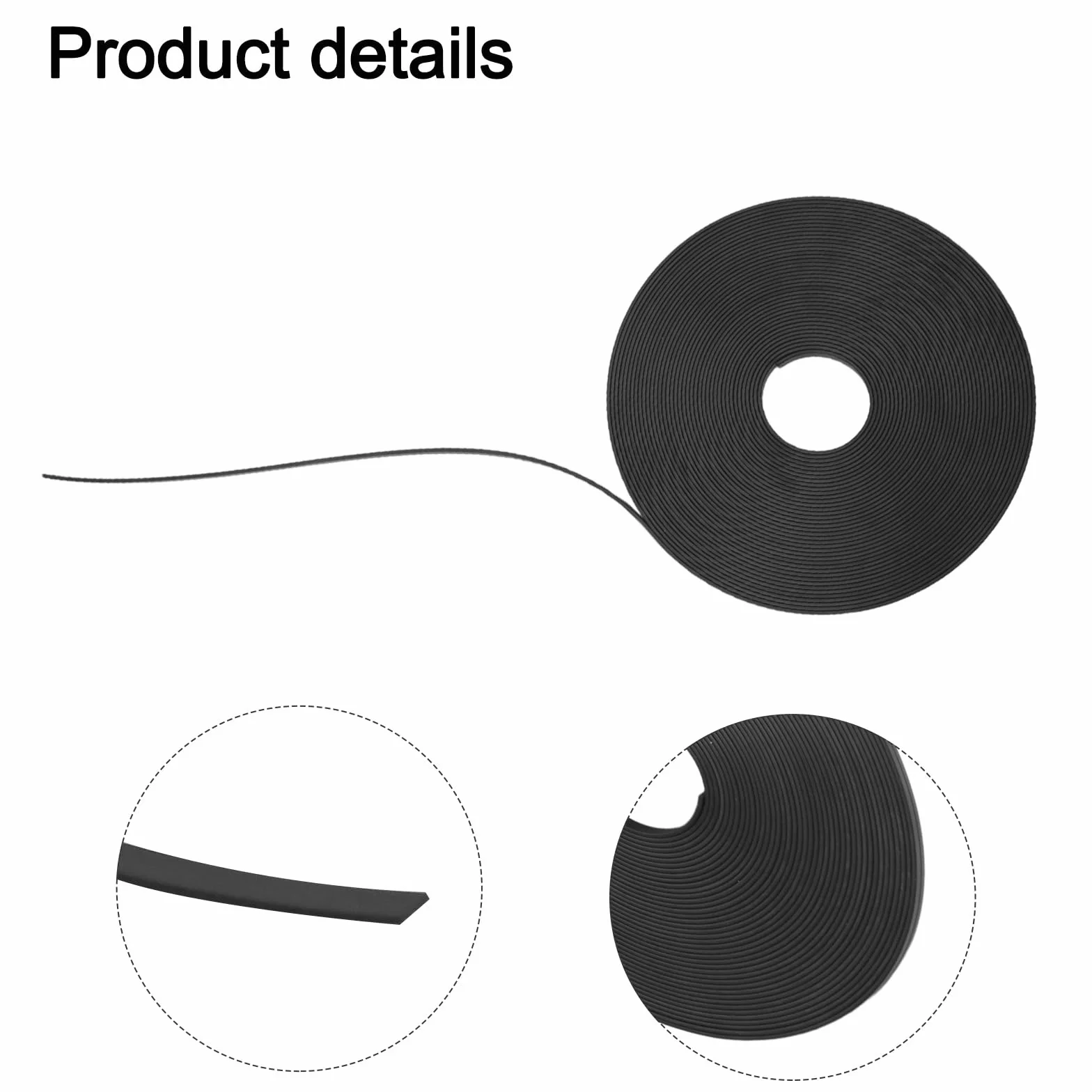 Ruban magnétique fin 6 mm 8 m pour tableau éducatif salle de classe bureau