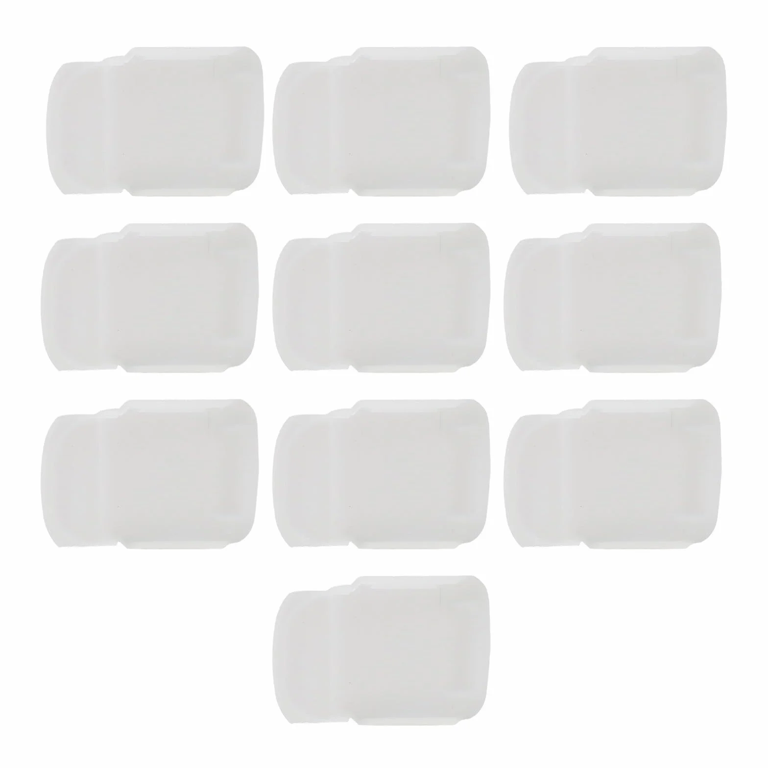 Lot de 5 capuchons de batterie pour outil électrique 14,4 V 18 V BL1830 BL1840 BL1850, bouclier de protection ABS (10 pièces)