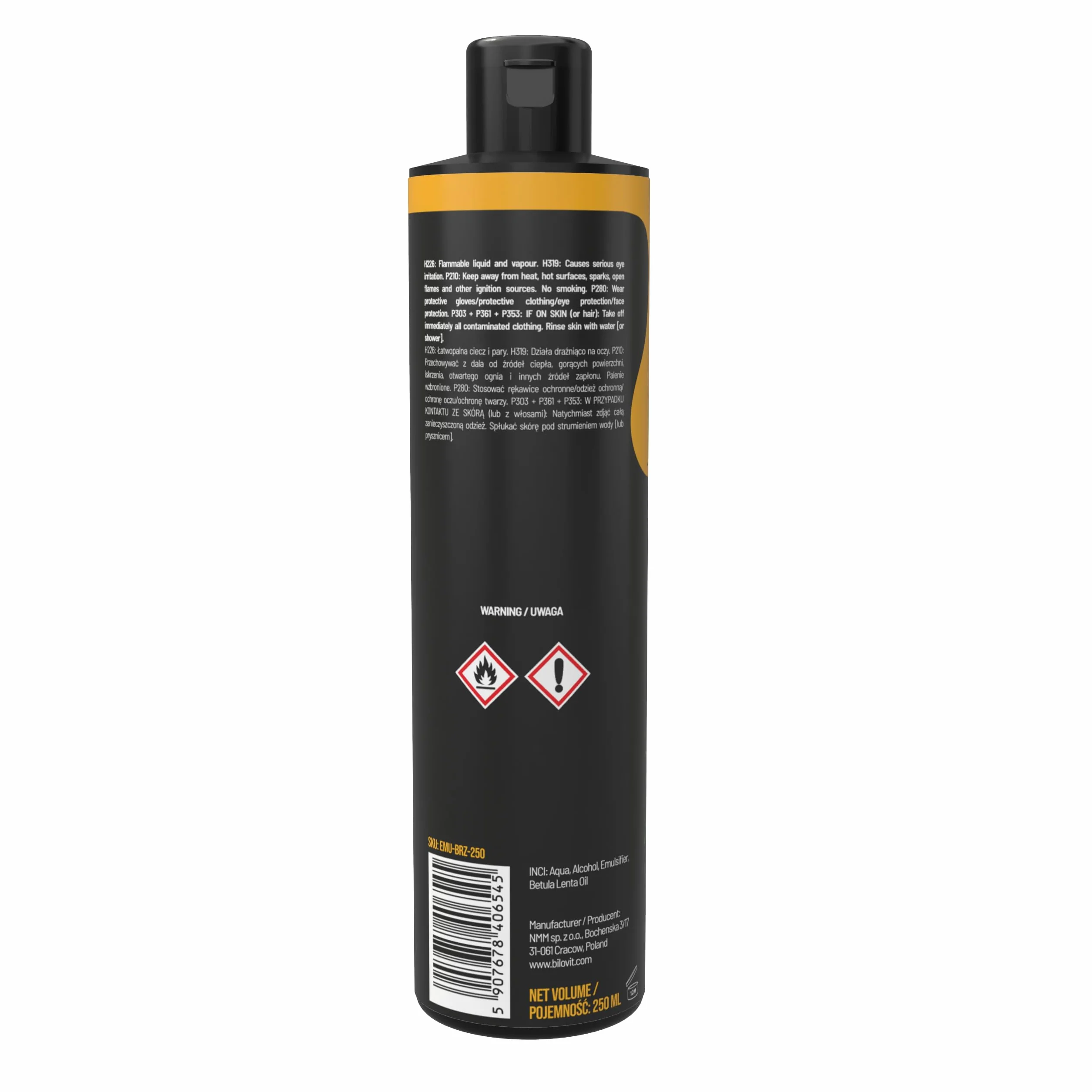 Huiles Essentielles Naturelles Émulsion de Sauna Bouleau 250ml pour Sauna & Aromathérapie