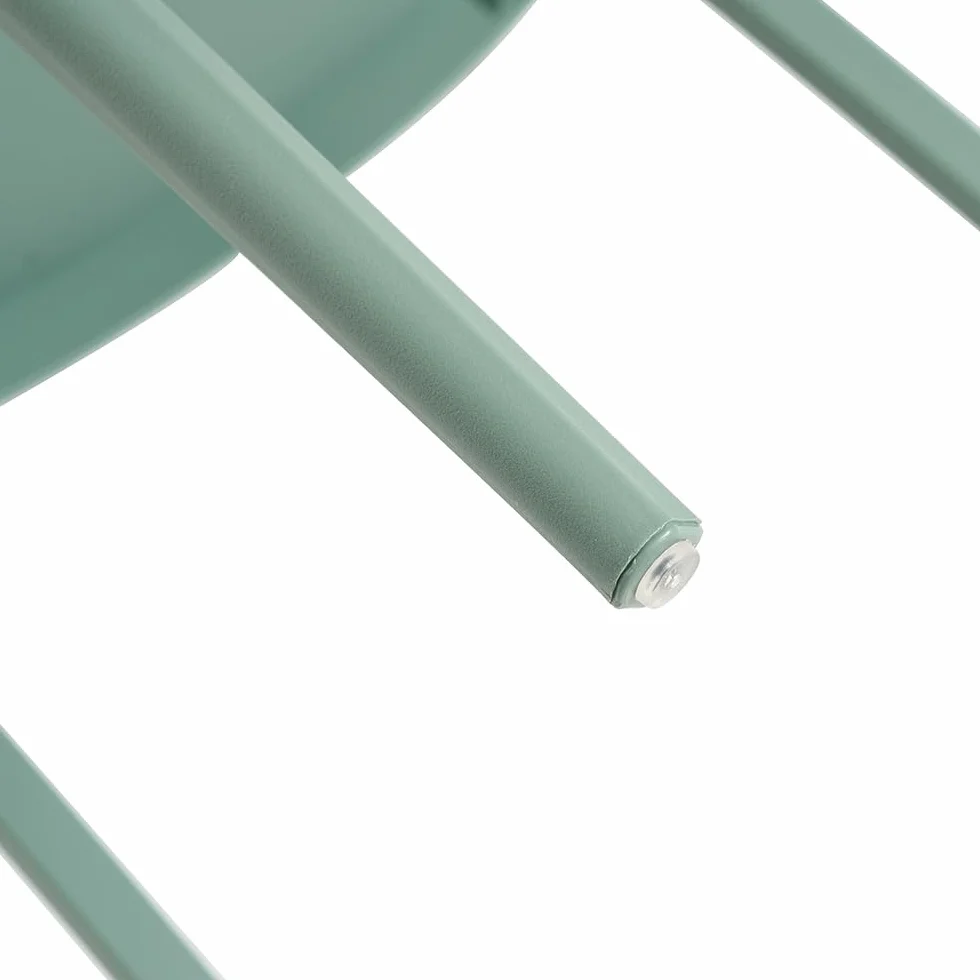 SIEDITI FUORI E DENTRO Chaises de Jardin en polypropylène avec Fibre de Verre, chaises empilables pour extérieur ou intérieur, Design Moderne et Naturel - Sole (6 chaises, Vert Sauge)