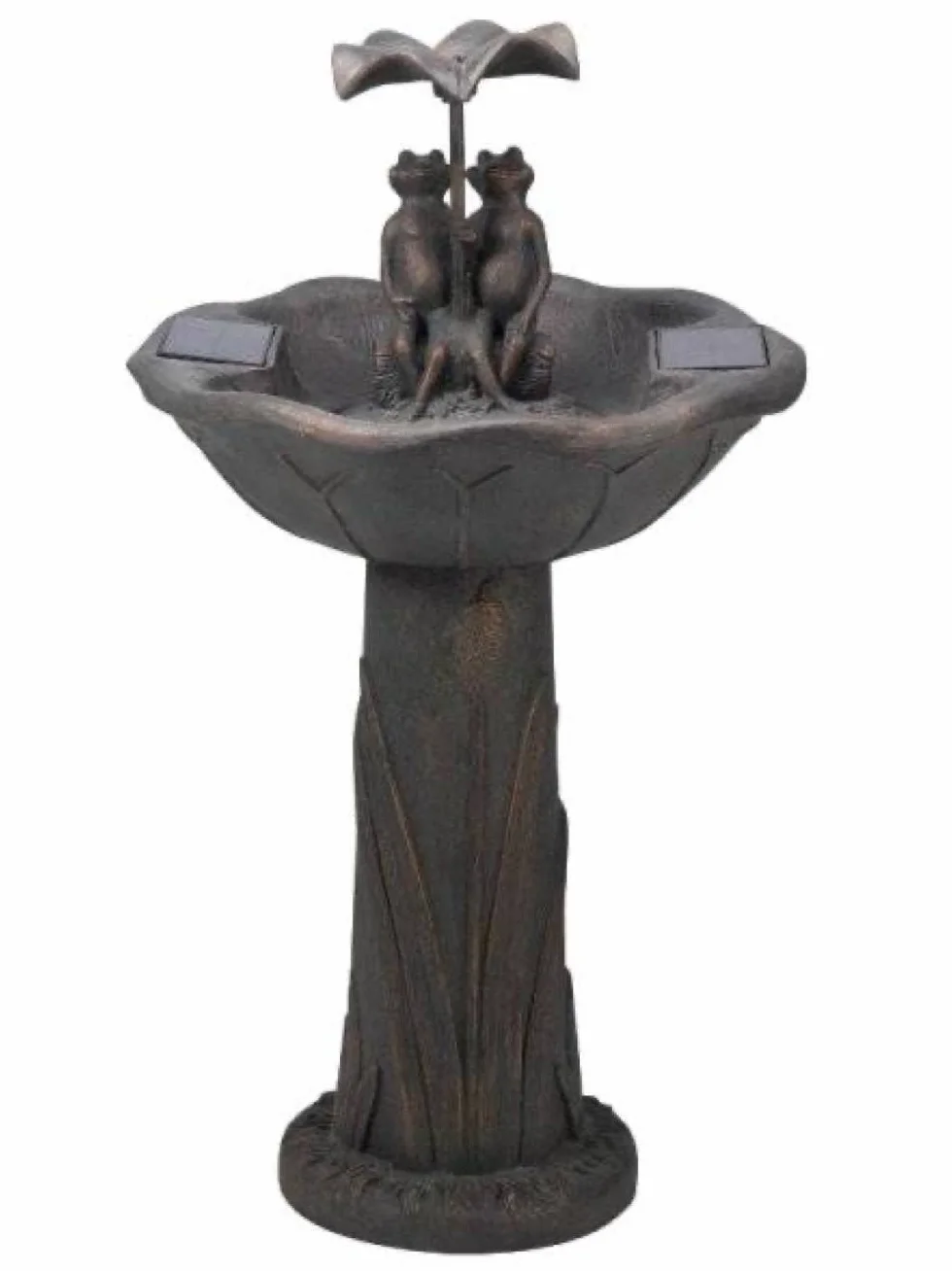 Parasol solaire grenouille fontaine oiseaux Smart Garden