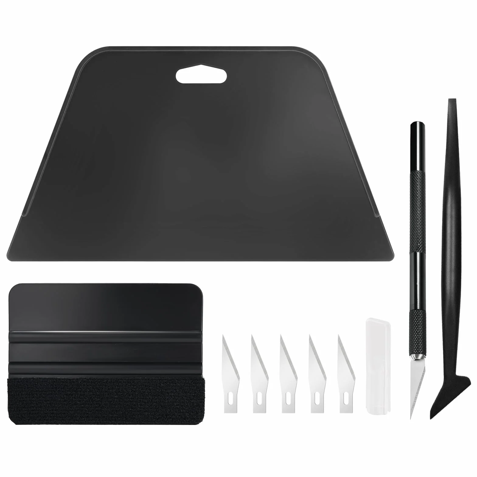 Kit de Pose Papier Peint avec Raclette Film, Scalpel et Lames, EHDIS
