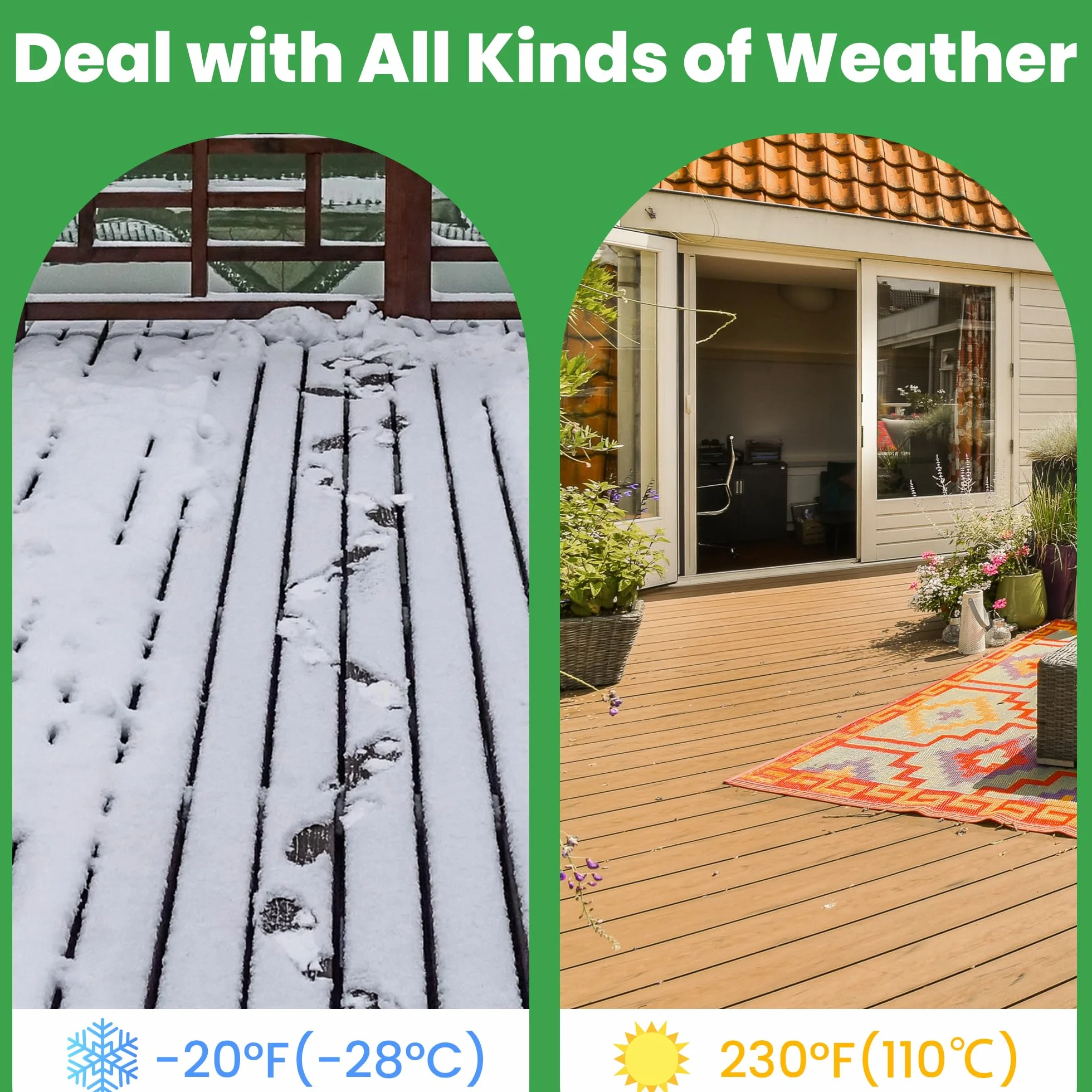 TAPEBEAR Ruban Butyle Super Étanche 50mm×15m Ruban de Réparation Toit Terrasses en Bois