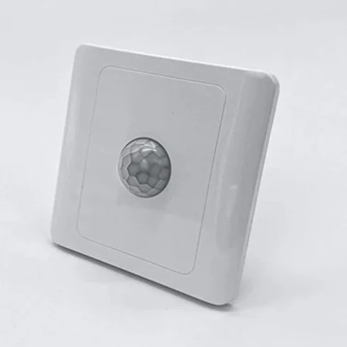 Interrupteur de Capteur de Mouvement Infrarouge PIR 220V Détecteur d'Induction LED