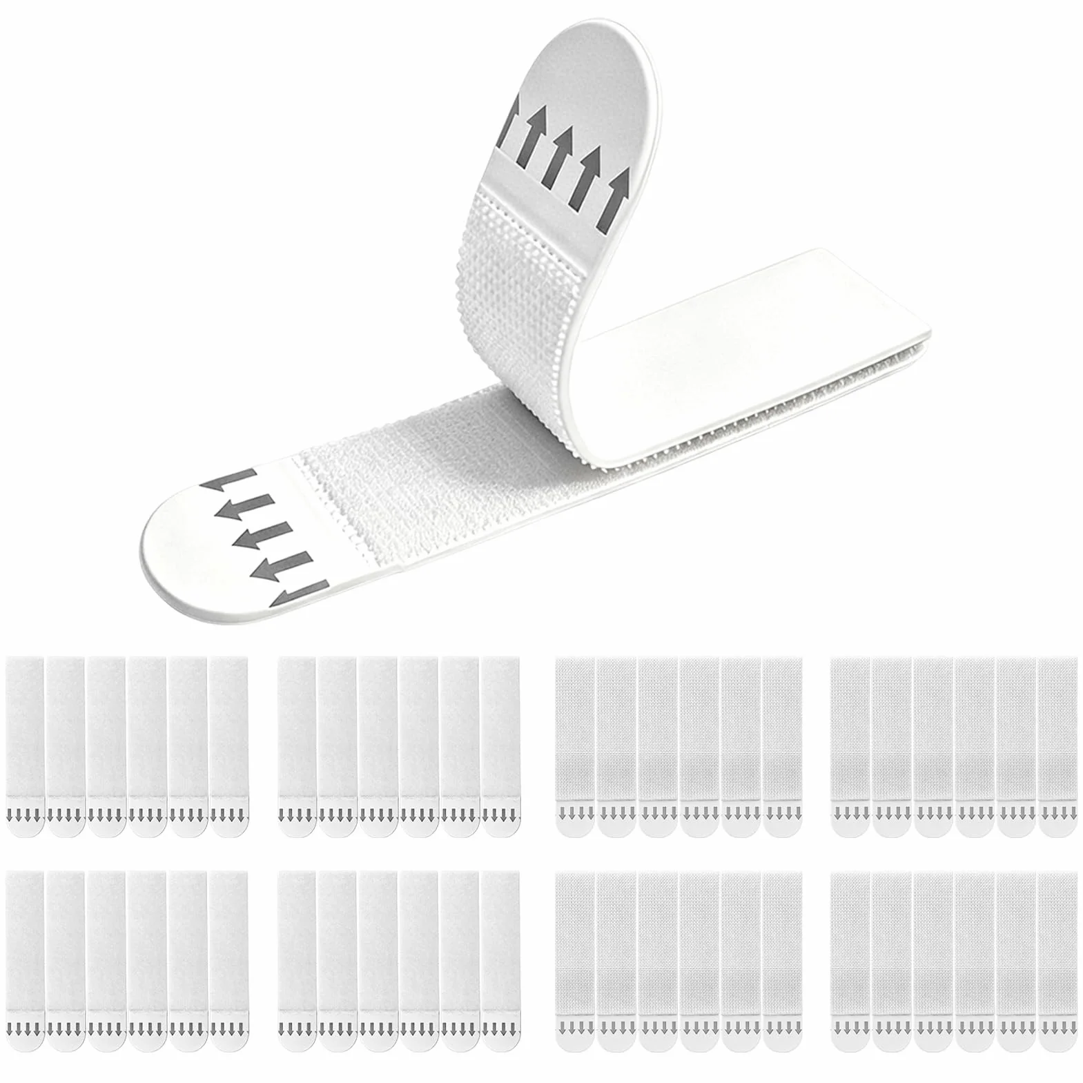 Languettes Accroche Tableaux, Fixation Sans Clou, Bandes Adhésives Double Face Amovibles, Retrait Propre