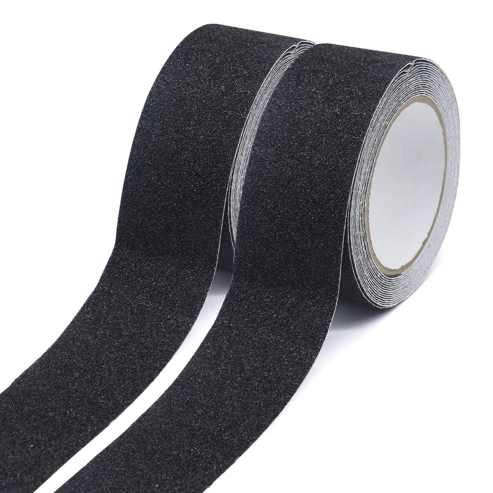 BOMEI PACK Ruban adhésif antidérapant 50 x 10 cm lot de 2 noir