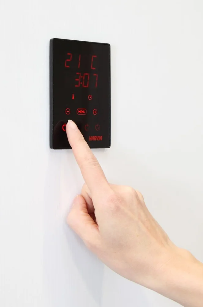 Harvia Moderna XE Poêle de Sauna 230V/400V 4,5kW avec Panneau de Commande Xenio