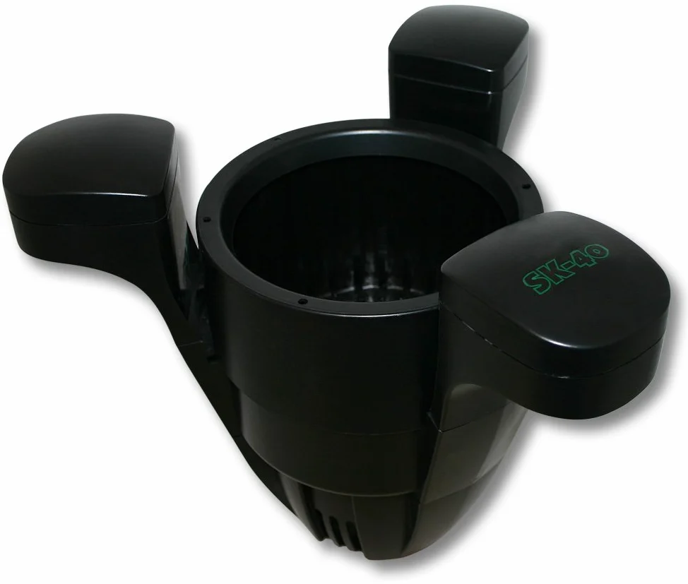 SunSun Kit Complet: CBF-350 Filtre de Bassin jusqu'à 12000 L Biologique, NEO10000 Pompe de Filtration 10000l/h 80W, CUV-672 Lampe UV UVC Clarificateur avec 72W, SK-40 Écumeur avec Pompe 3000l/h 60W