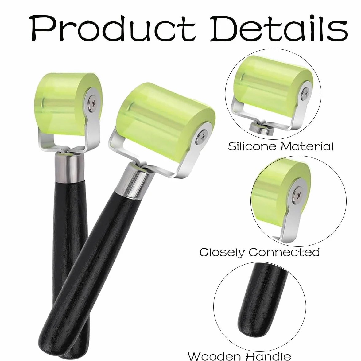 Rouleaux Presseurs en Silicone 30mm 50mm pour Bâches PVC