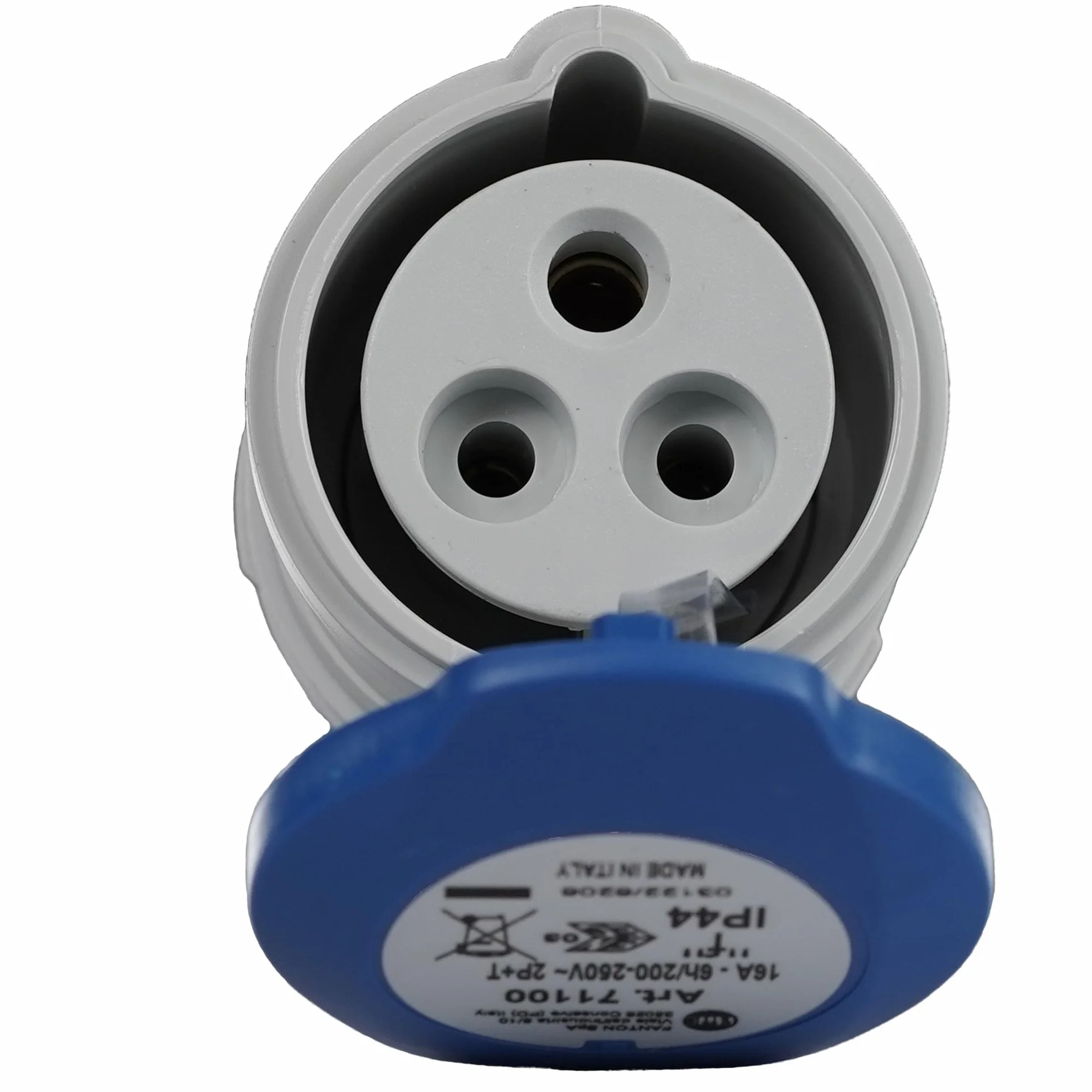 FANTON ARGO 2P+T 16A 200-250V 6h IP44 Prise mobile câblage rapide