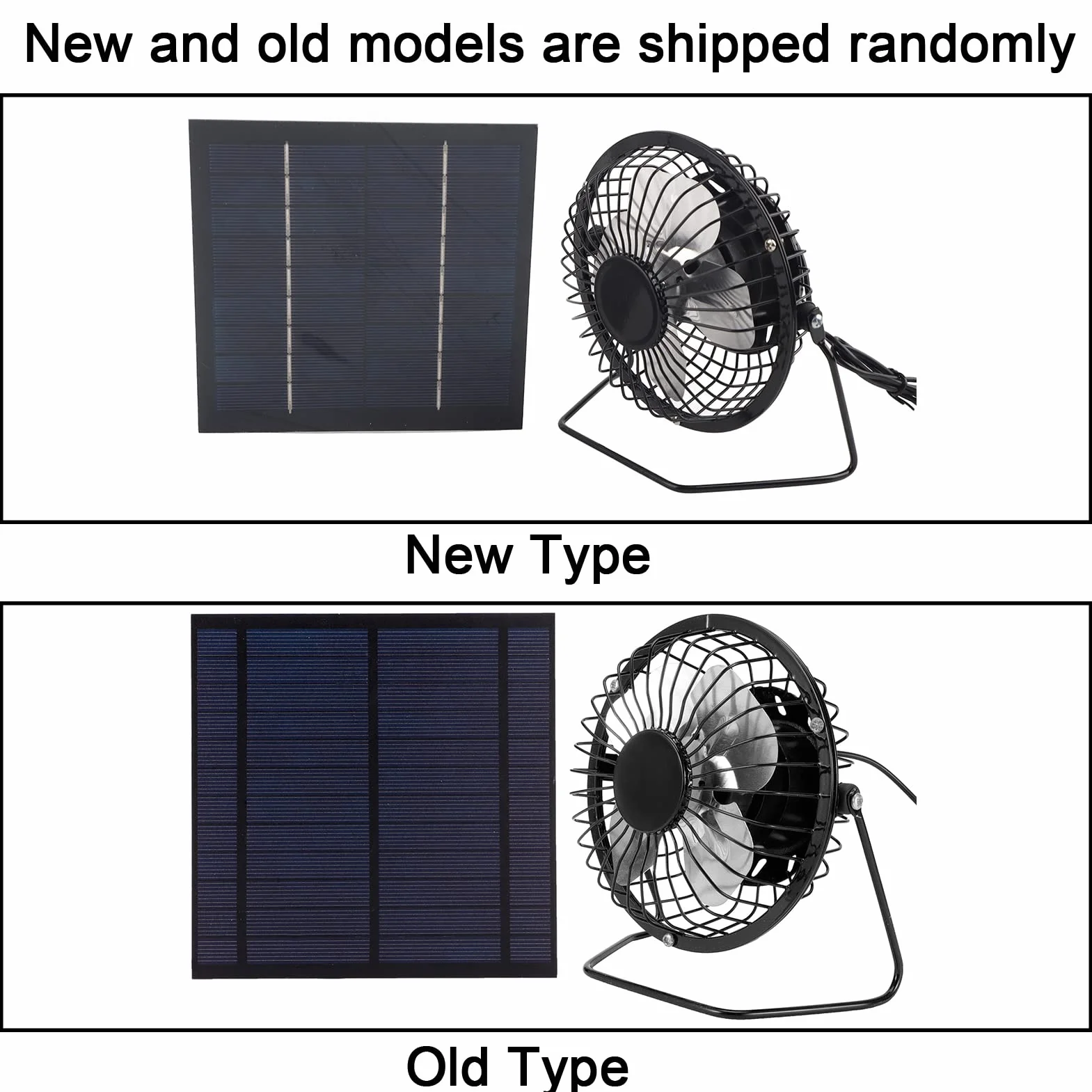 Panneau Solaire 5W Ventilateur de Refroidissement Portable pour Serre