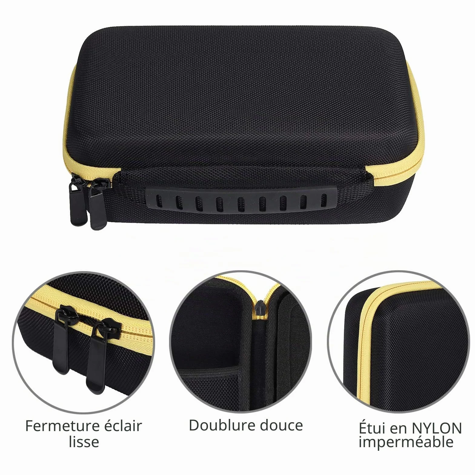 Proster Étui Multimètre Rigide Sac EVA Imperméable Nylon Mousse Ajustable Protection Anti-Choc