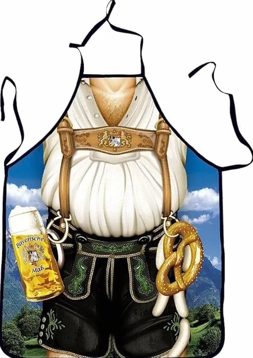 Tablier de Cuisine,Tablier Créatif BBQ Cuisine pour La Maison, Le Restaurant, Le Jardin, Le Barbecue, Homme ou Petit-ami/Petite-ami Party
