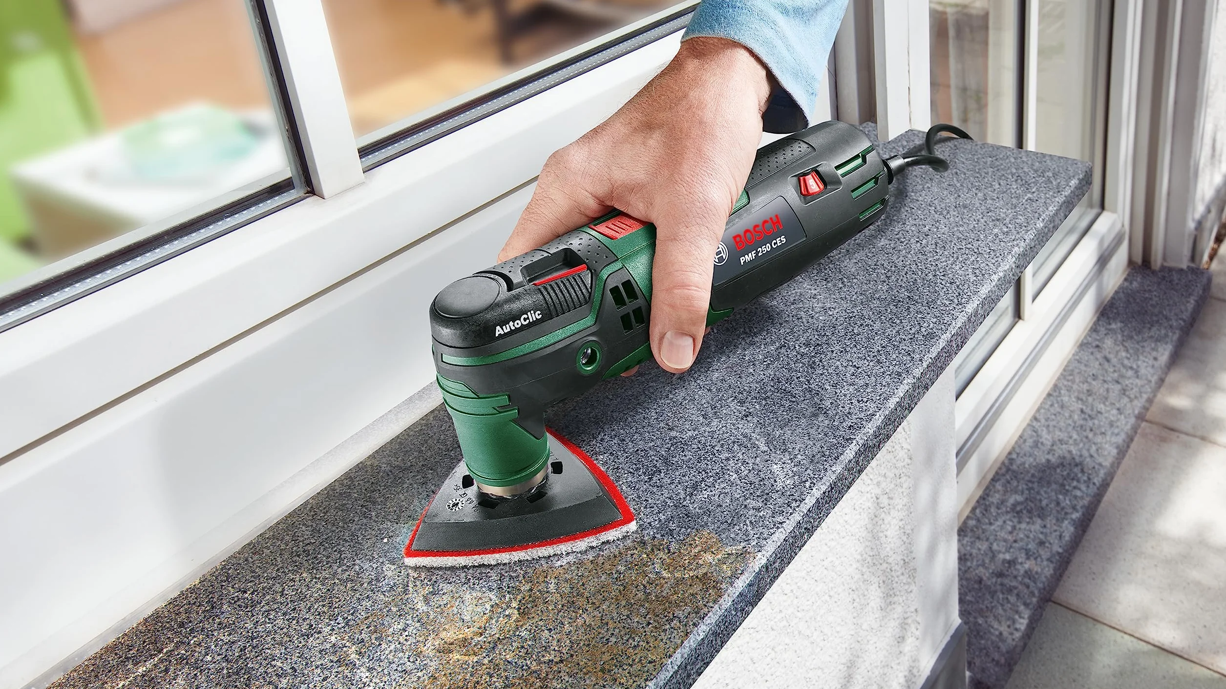 Bosch Plateau Abrasif Delta AVZ93G pour Outils Multifonctionnels PMF
