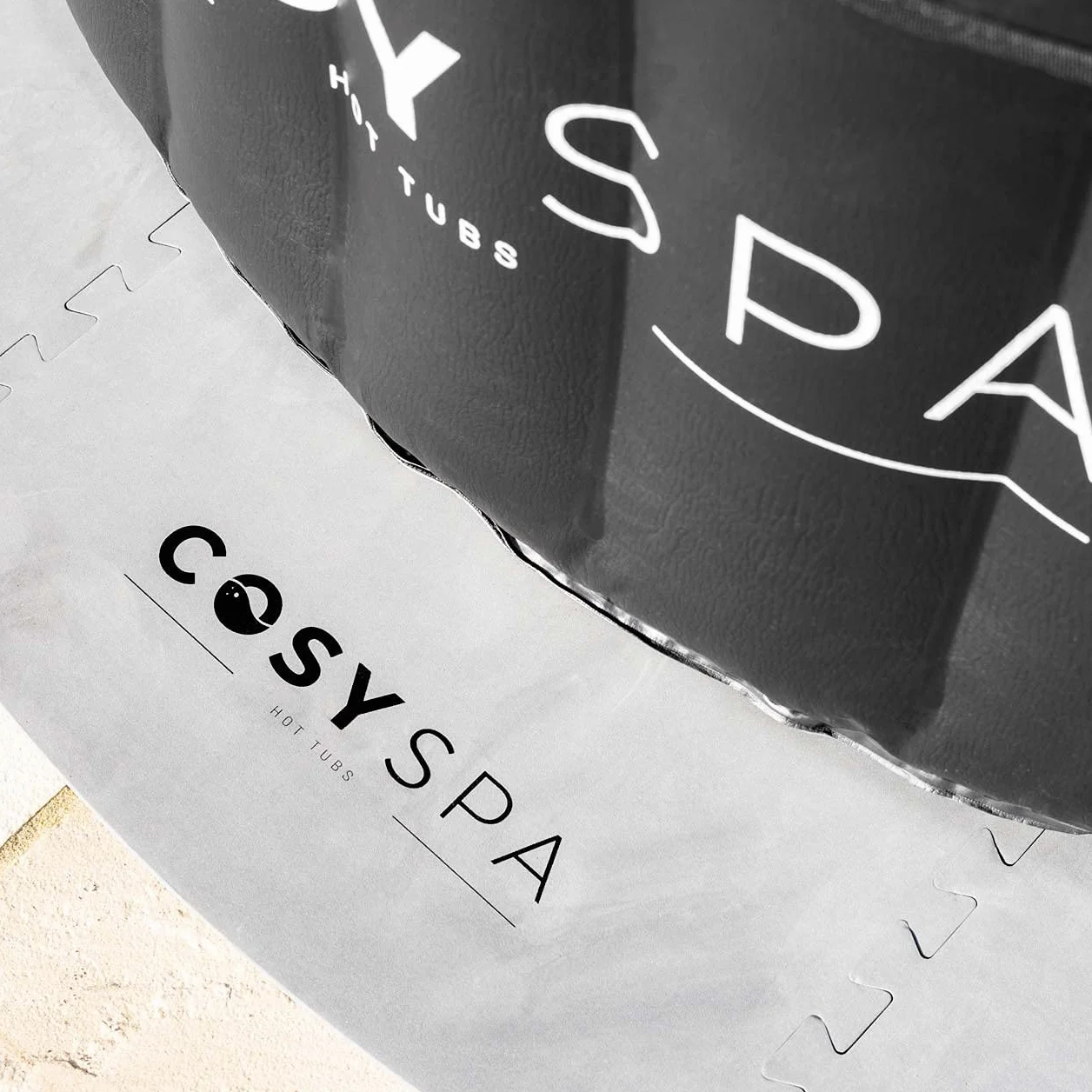 CosySpa Tapis de Sol Protecteur pour Spa en Mousse Rond 6mm/10mm Accessoires