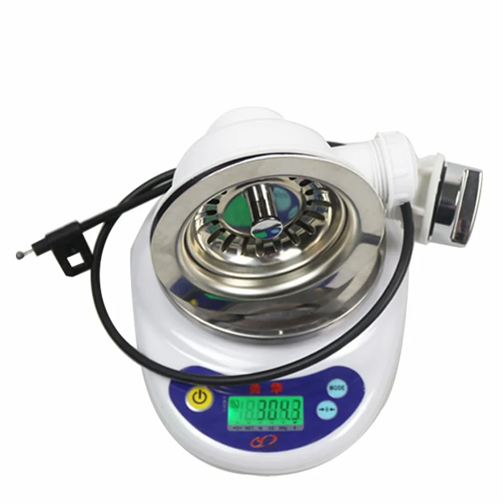 Talea Bonde de vidange pour évier de cuisine avec contrôle par câble, panier filtrant 110 mm