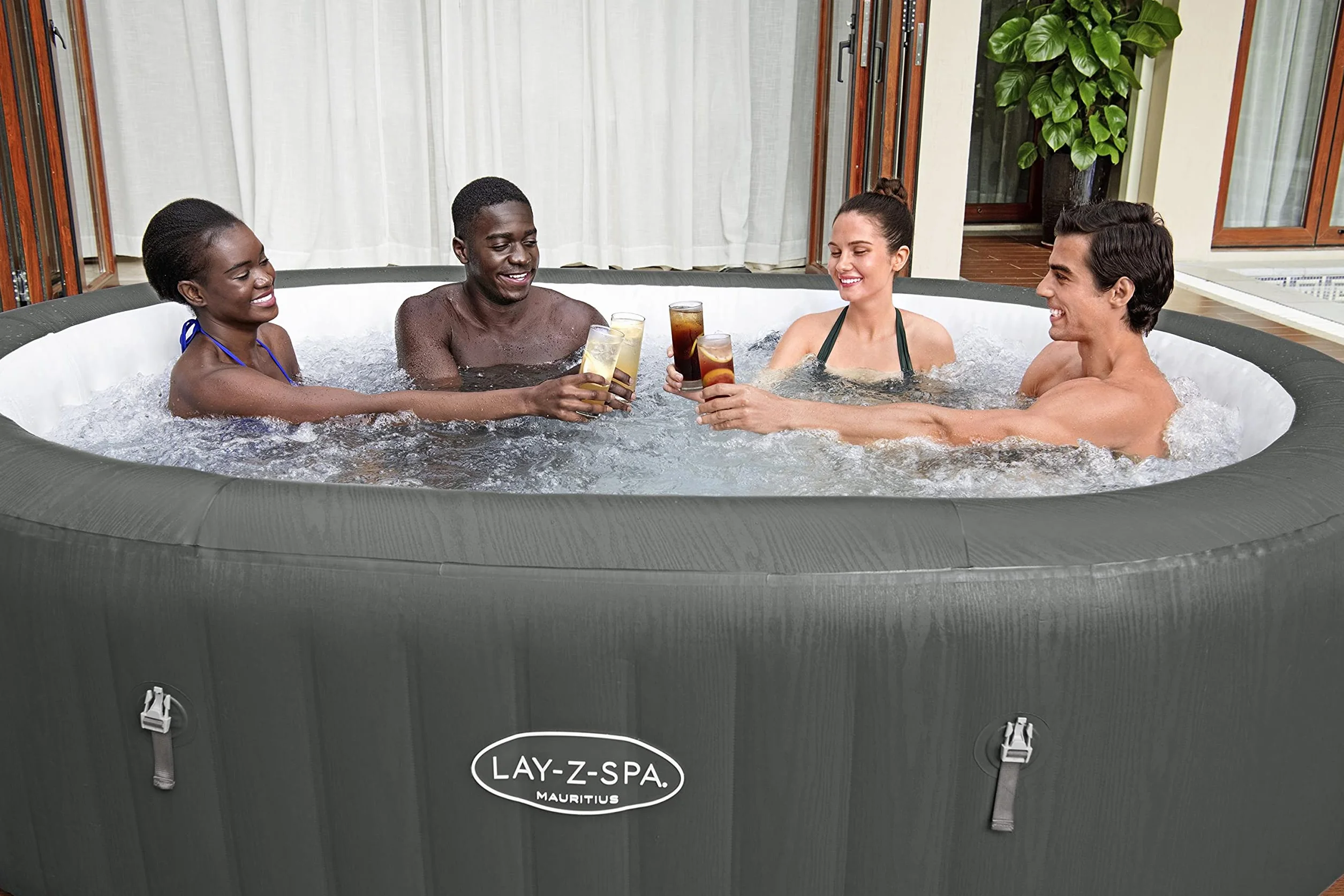 Bestway Lay-Z-Spa Mauritius Airjet 270 x 180 x 71 cm 5-7 Personnes
