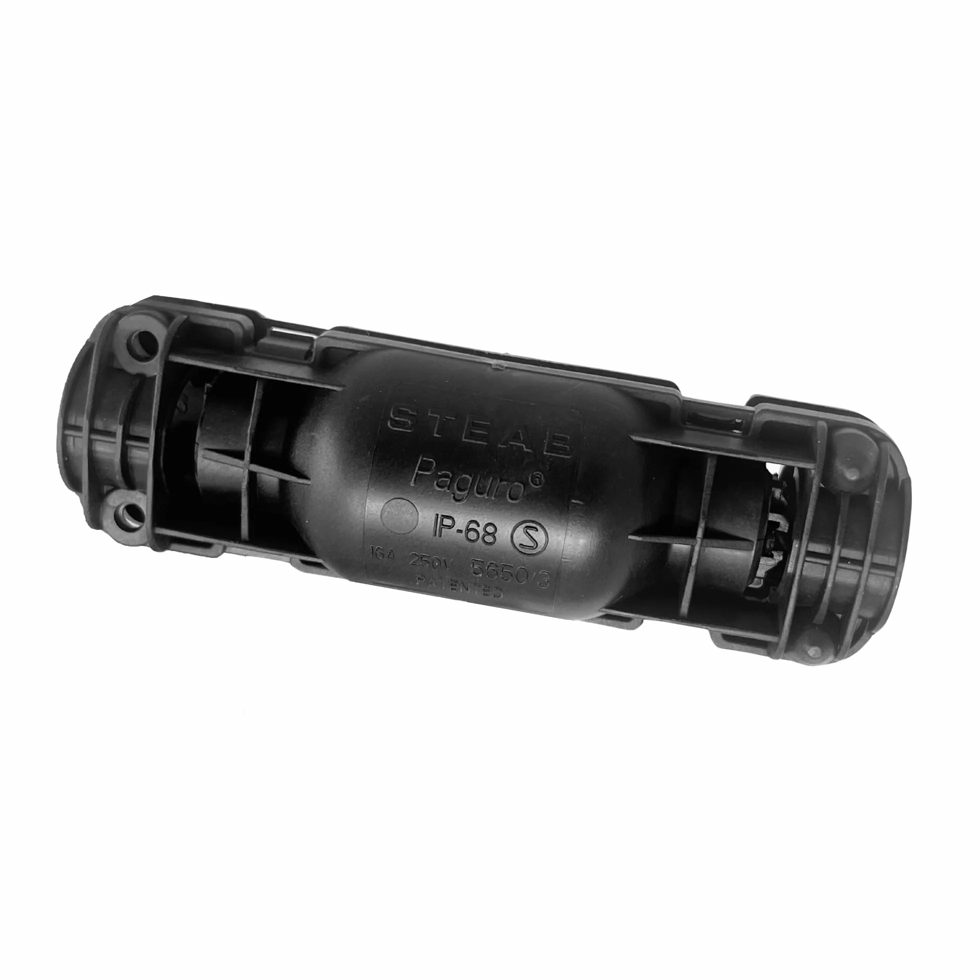 Boîte de Jonction Étanche IP68 2 Sorties 3 Pôles Imperméable Extérieur Jardin Piscine
