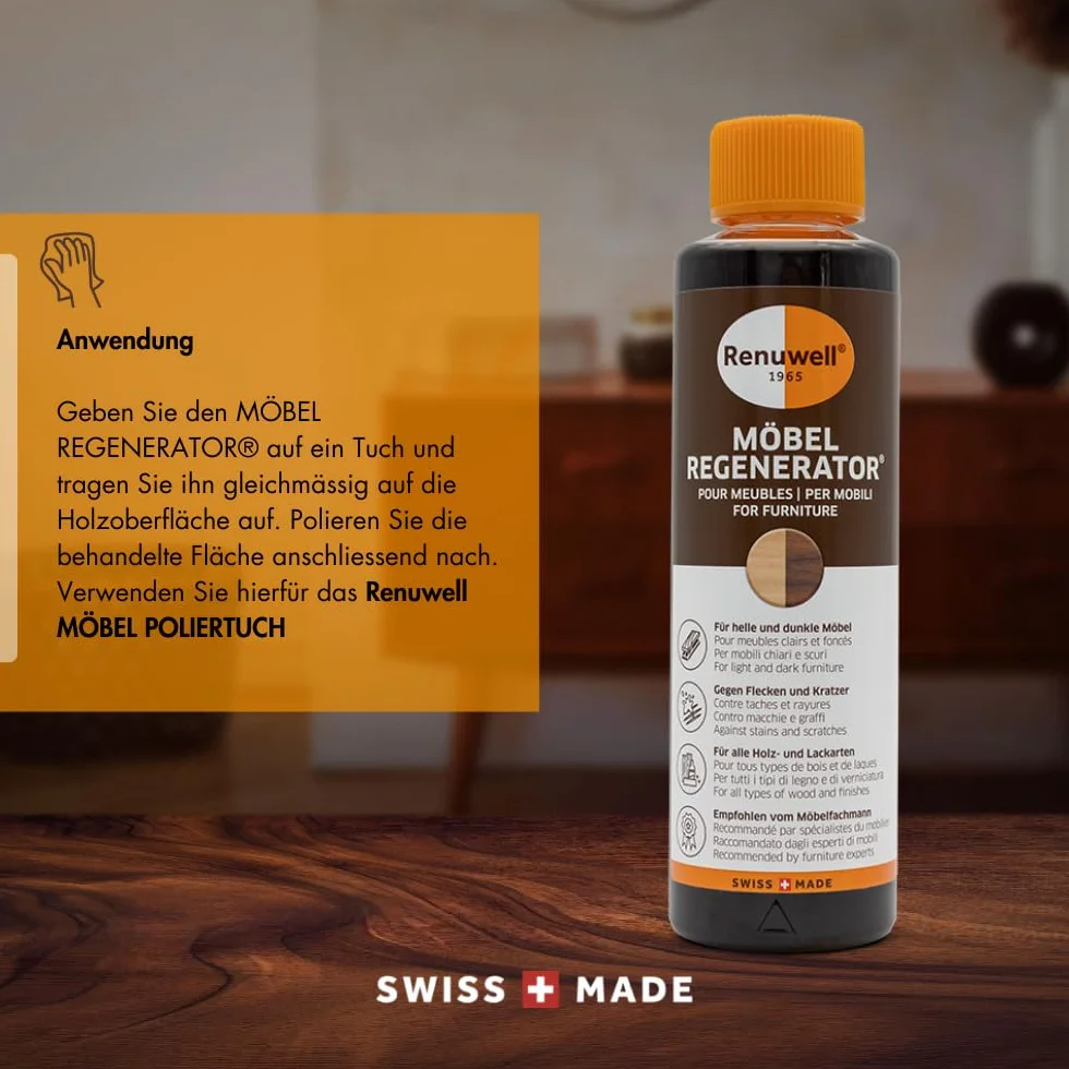 Massivum Renuwell Régénérateur meubles 500 ml Bois Naturel