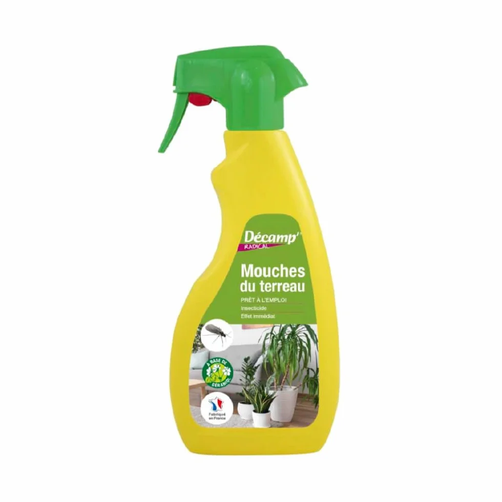 Décamp' - Solution Anti Mouche des terreaux - Pulvérisateur 500 ML