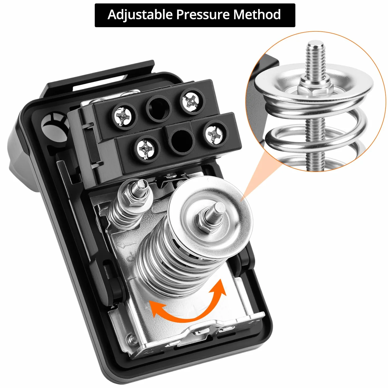 QWORK Pressostat 230V Monophasé G1/4" Pompe Eau pour Jardins