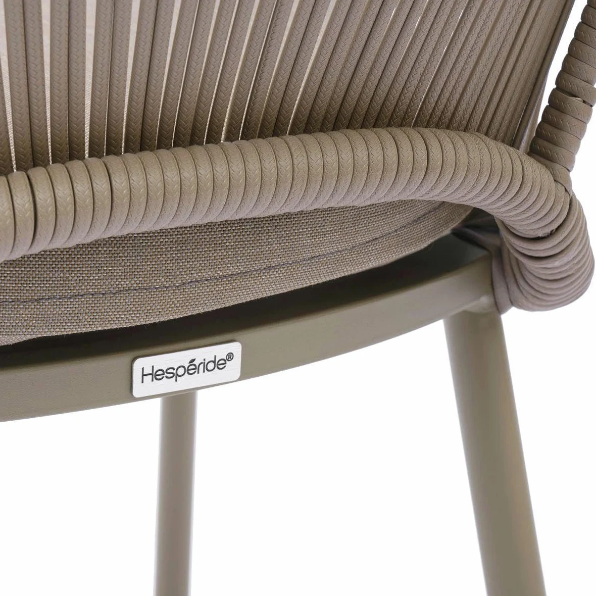 Hespéride - Fauteuil de Jardin oryon empilable café